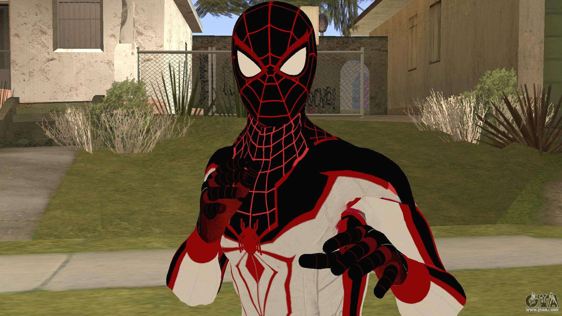 Wallpaper #dB2oLZMBlOZrFDOk69GH147 Spiderman Miles Moralesps5 Track Suit for Gta San Andreas