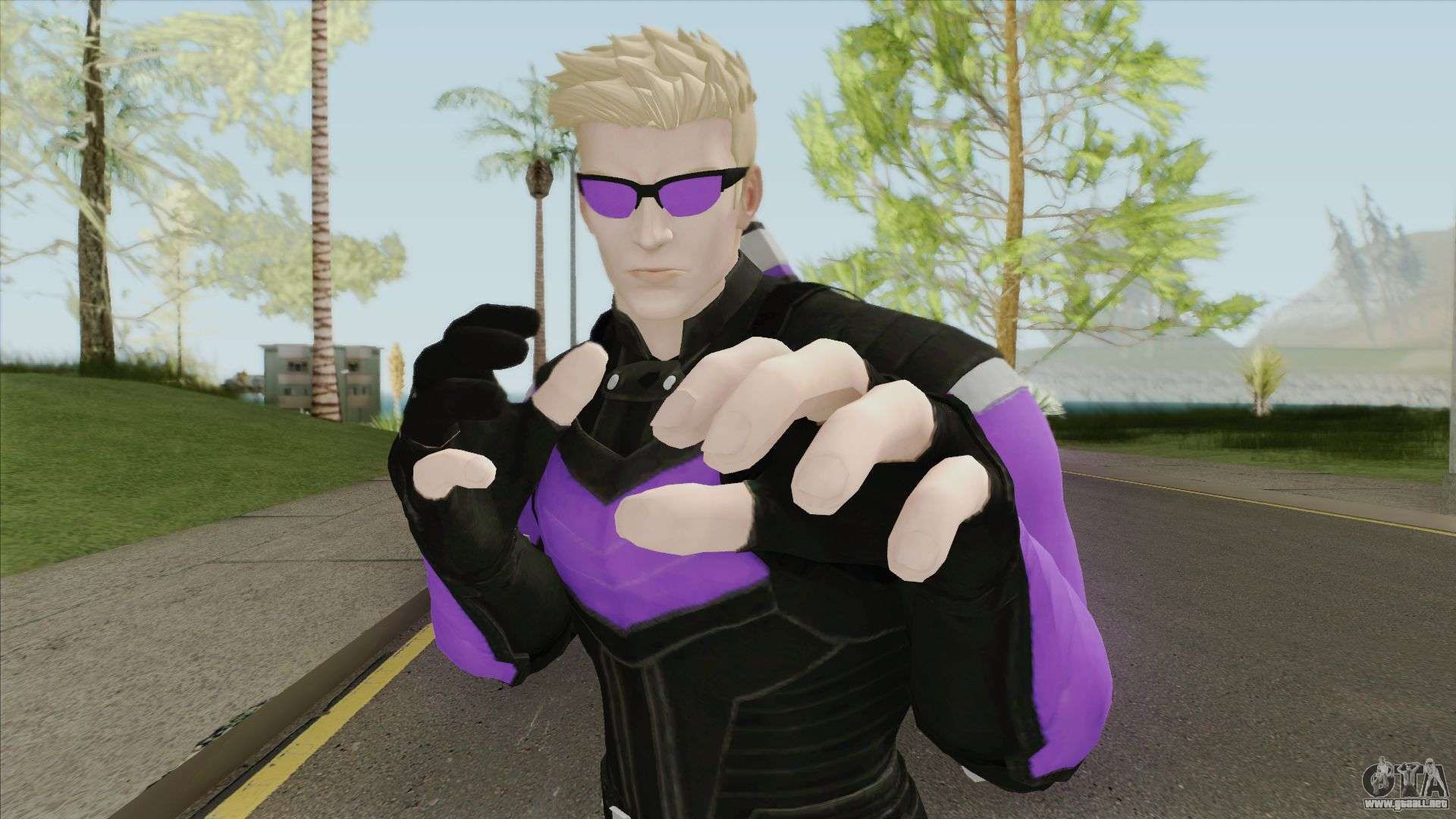 Wallpaper #Kmeo5pIBSpphPi3-ljTY72 Hawkeye V1 Marvel Ultimate Alliance 3 Para Gta San Andreas