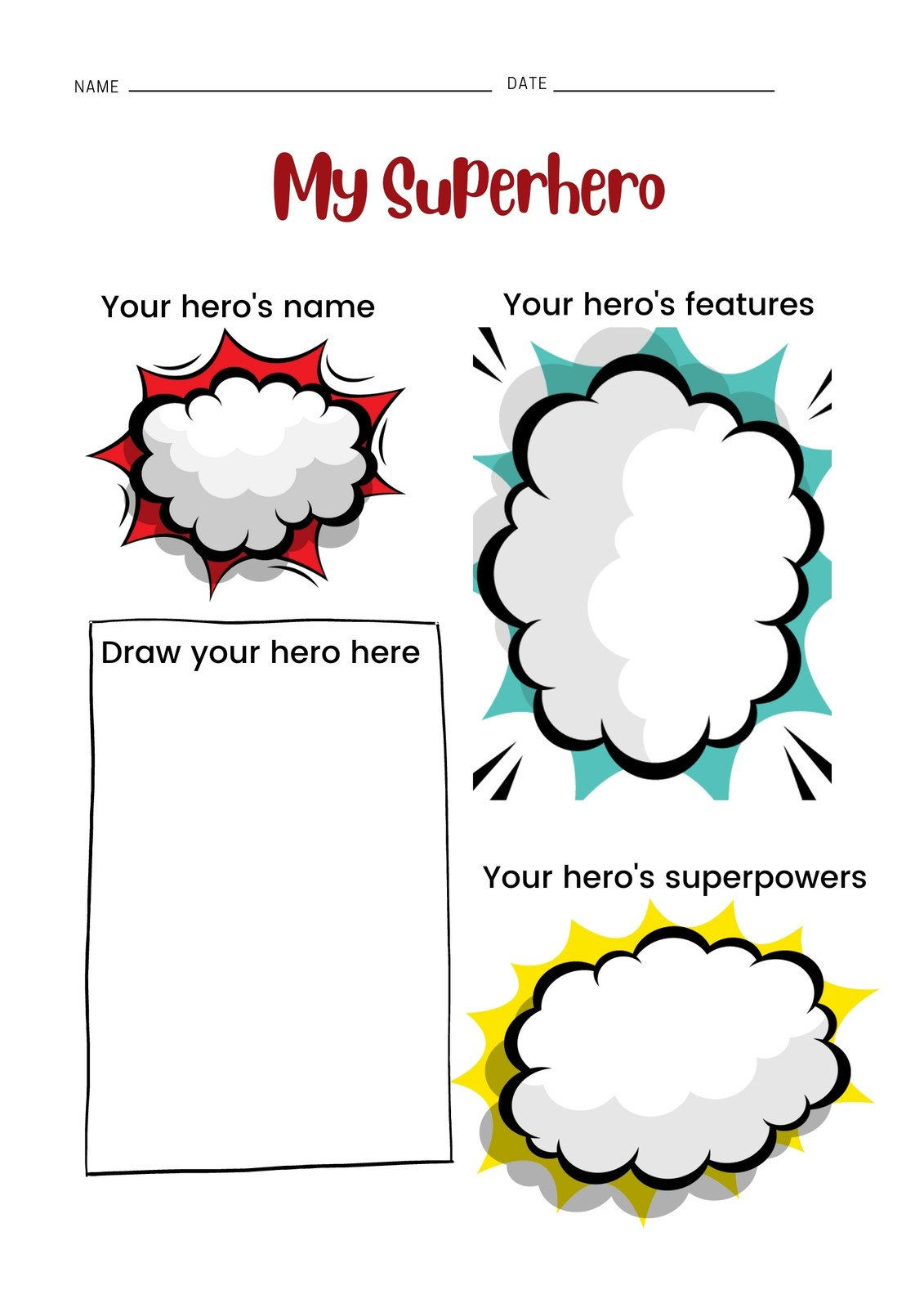 Wallpaper #CTMuM5MBcgDP3FvJ_qrC6 Superhero Design Template