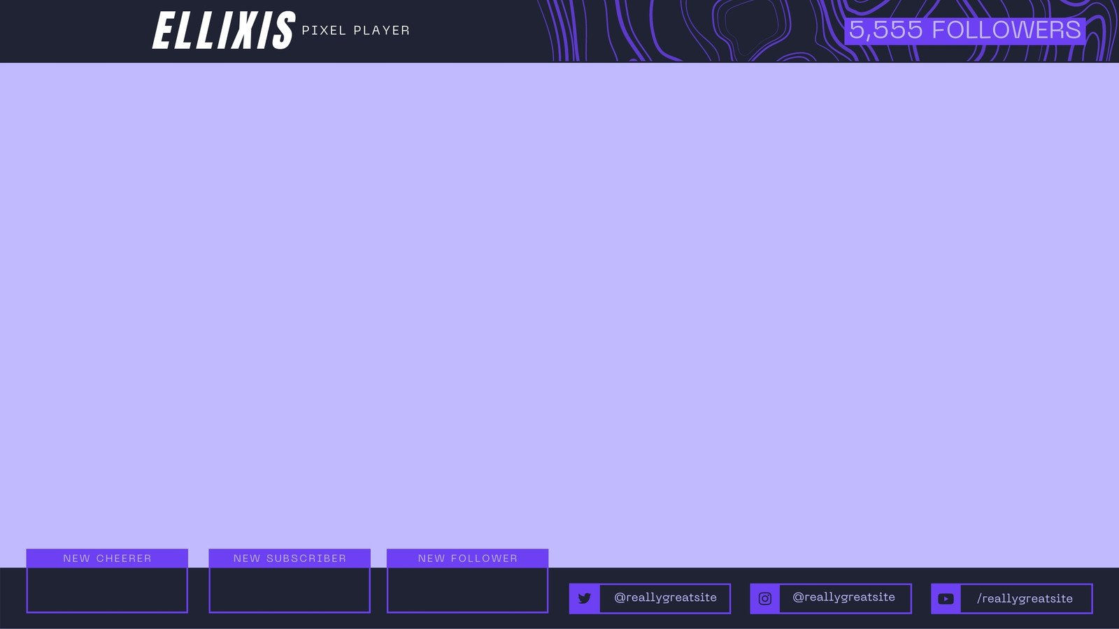 Wallpaper #Y88FO5MBOBUYluQYwLqS31 Free and Customizable Twitch Overlay Templates Canva Atelier Yuwaciaojp
