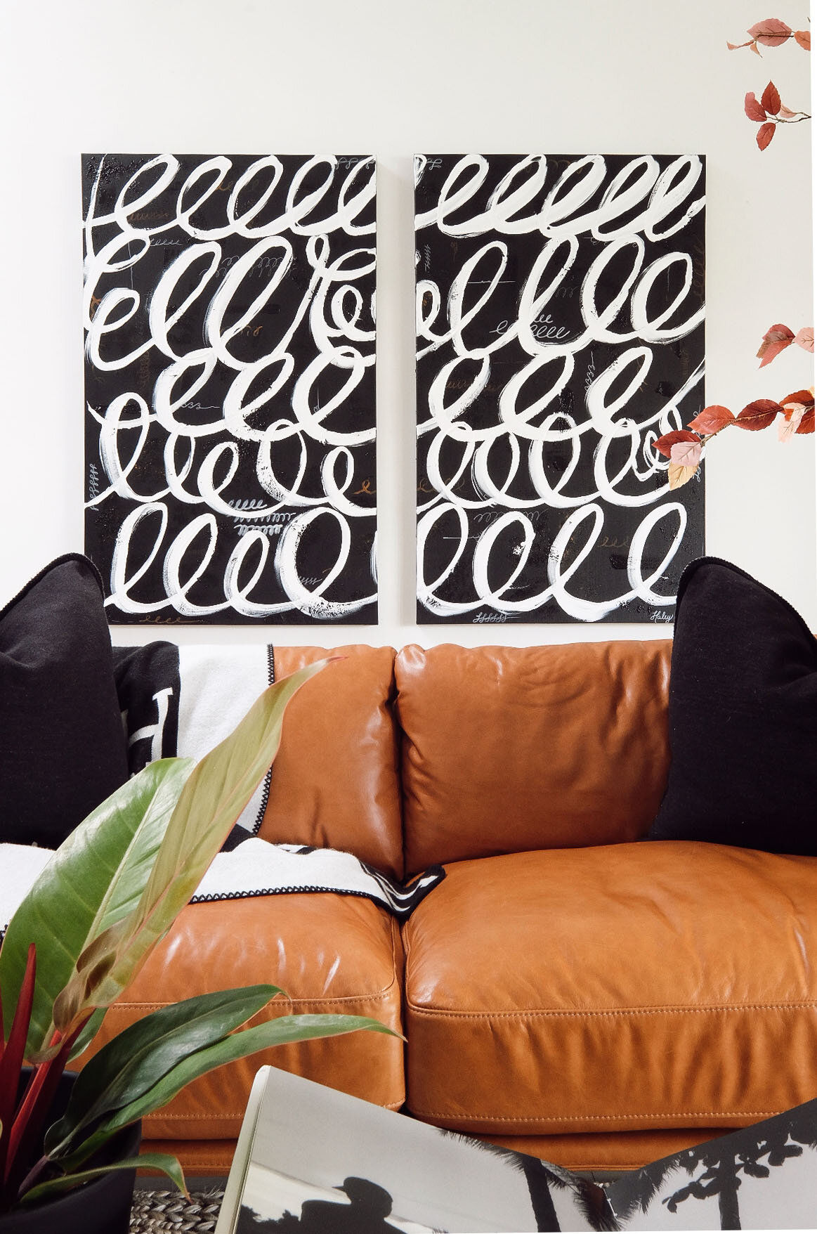 Wallpaper #AWeBD5MBSpphPi3-L-953 Black and White Abstract Art Diy Me and Mr Jones