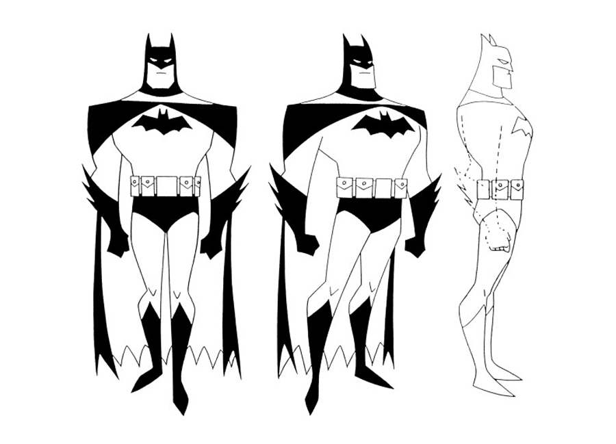 Wallpaper #CLgd3ZIBJvJKYCmEBv_x381 Arriba 73 Imagen Batman Animated Series Concept Art Abzlocalmx