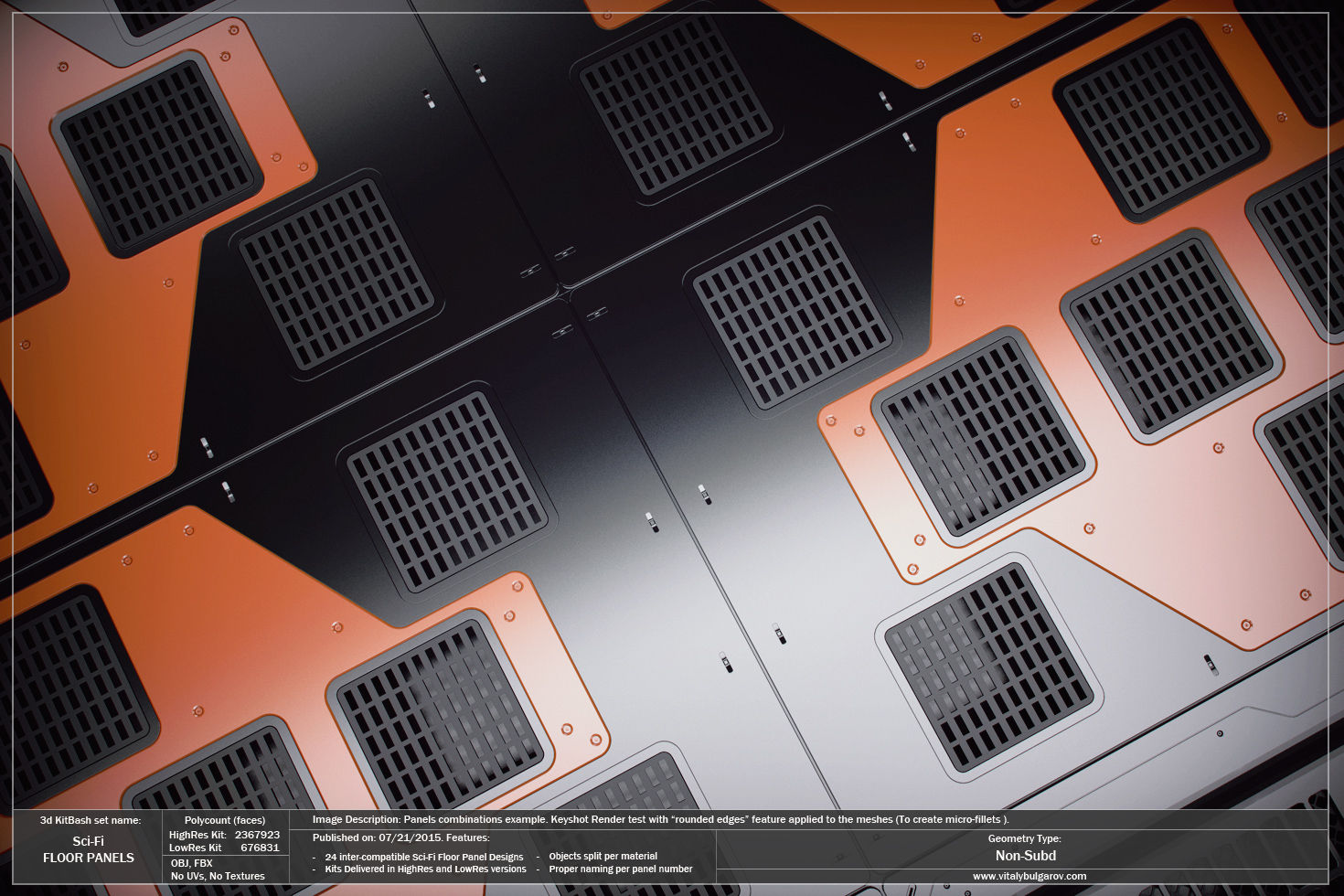 Wallpaper #5WjrF5MBSpphPi3-rxCo106 Sci Fi Floor Panels Vitaly Bulgarov