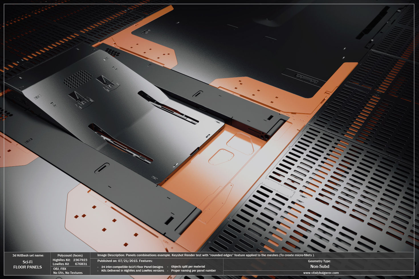Wallpaper #KvswgpcBx-Hc5Y20mq1W117 Sci Fi Floor Panels Vitaly Bulgarov