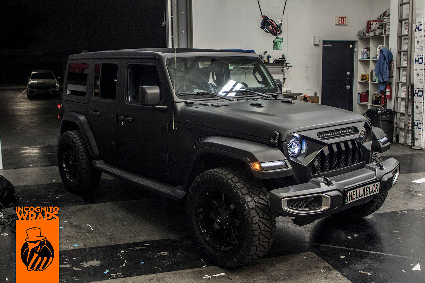Wallpaper #6rhpjZIBJvJKYCmExtYf35 Matte Black Jeep Wrangler Unlimited