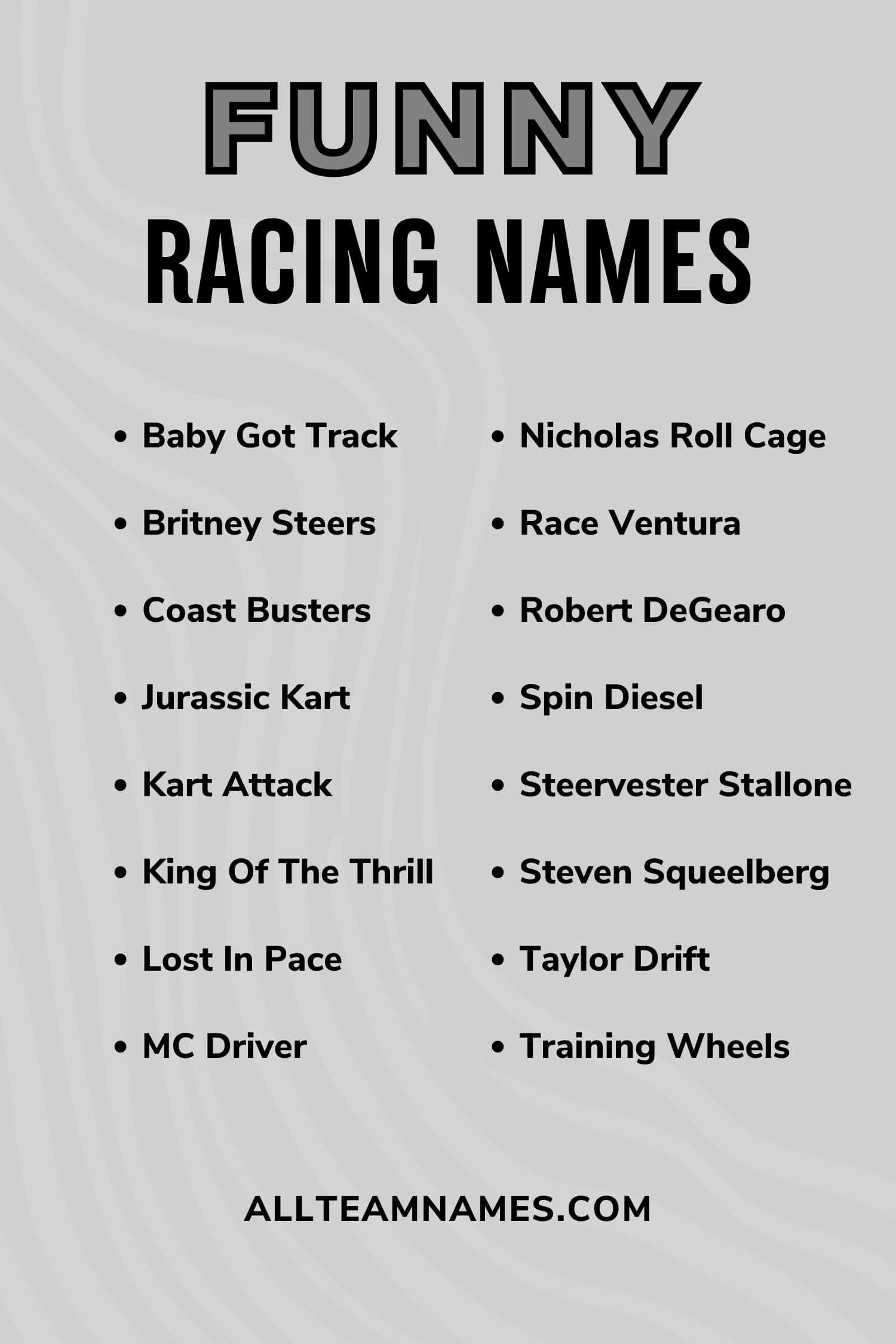 Wallpaper #Smh3GZMBSpphPi3-yBch394 176 Awesome Racing Team Names for 2024