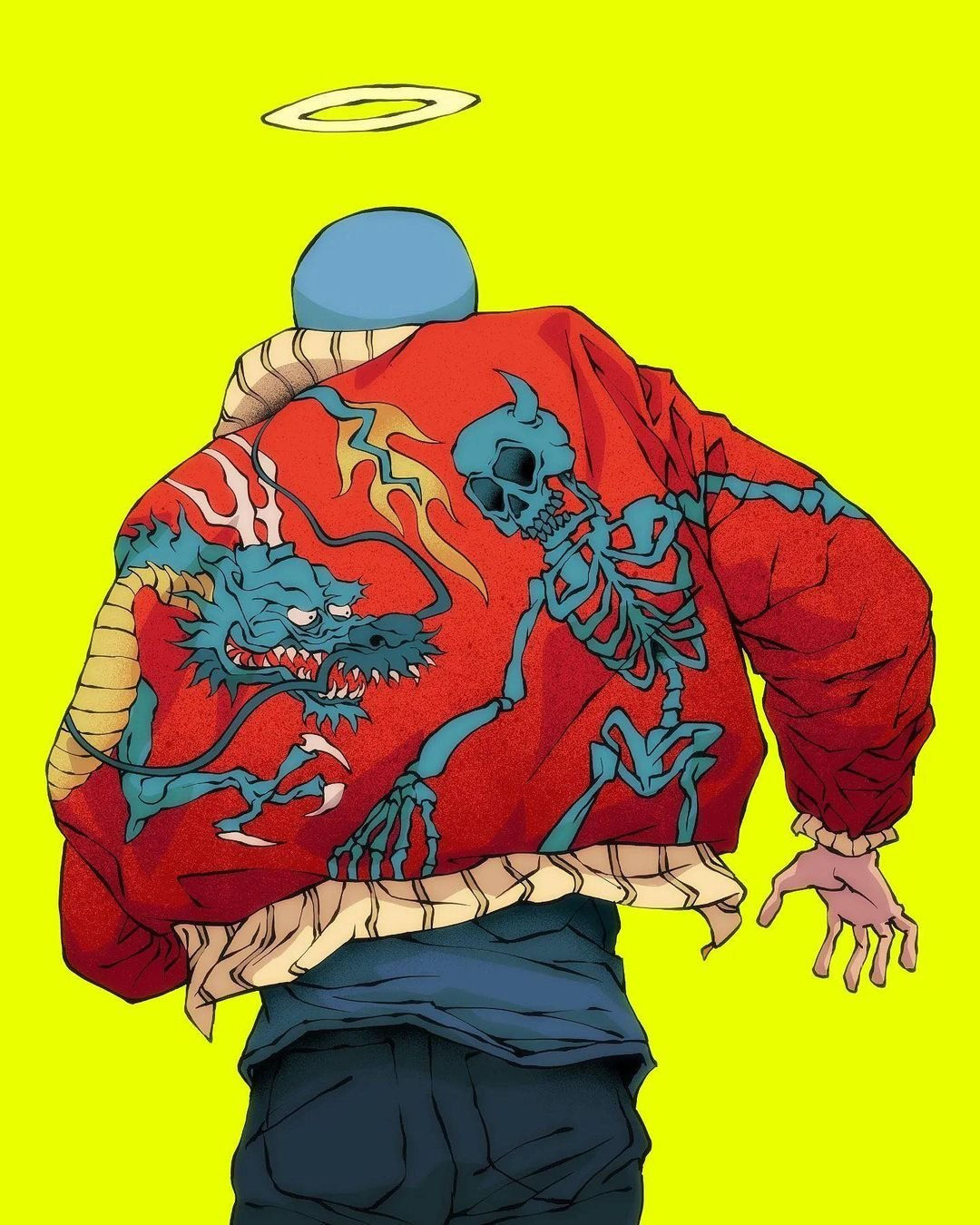 Wallpaper #QIf_MZMBPAdmKxa2_2NZ143 Fusing Anime Manga Aesthetics with Street Punk Ore Ore Ore Sabukaru