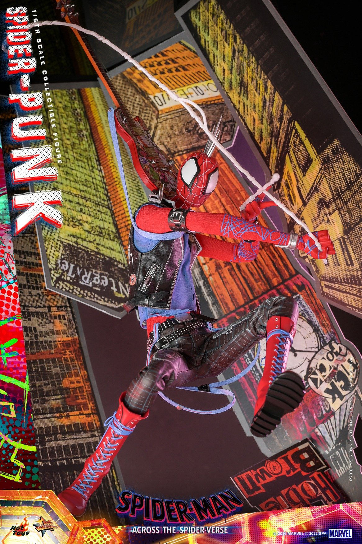 Wallpaper #HfQqOpMBKFX8bn3rhHgw370 Hot Toys Reveals Spider Punk Action Figure from Spider Man Across the