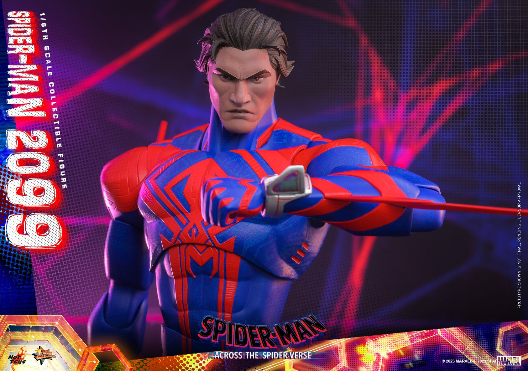 Wallpaper #DAAN7o4BSdW8dNouYhay40 Hot Toys Reveals Spider Man 2099 Action Figure for Spider Man Across