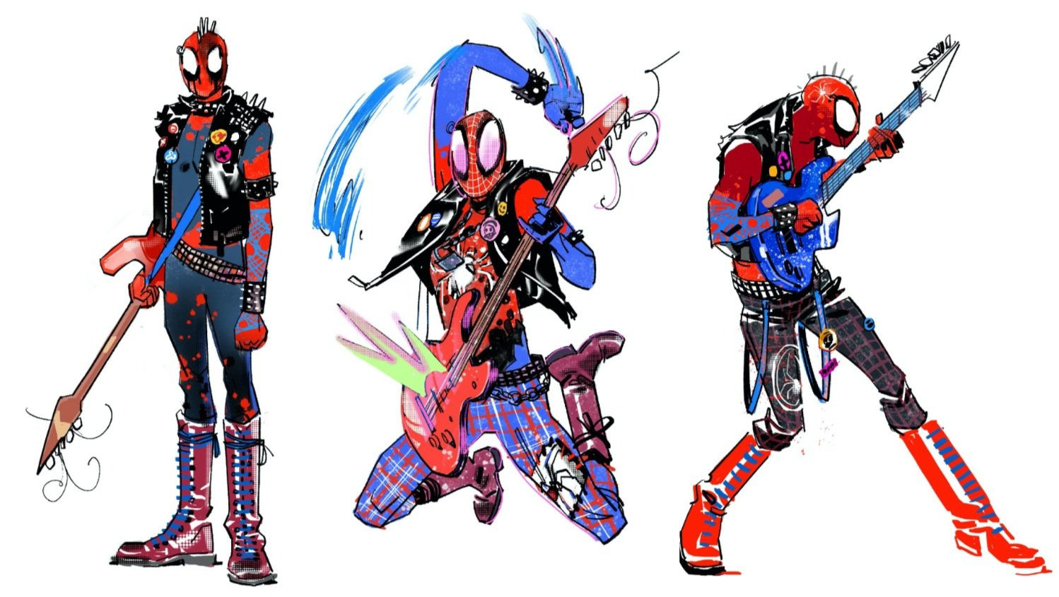 Wallpaper #L9uoYZcBzF5tfotJUuVF143 Spider Man Across the Spider Verse Concept Art Introduces Fans to a