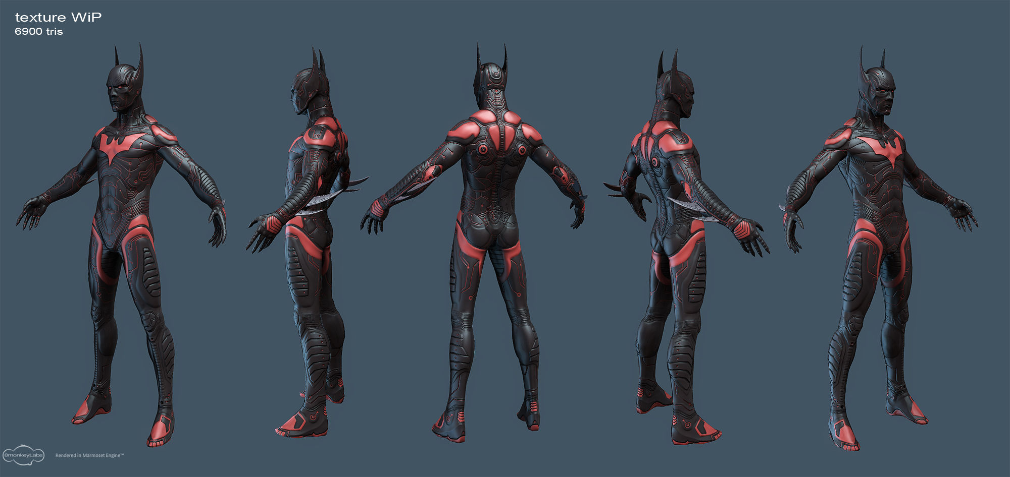 Wallpaper #1UUzo44B7YBJg1BVZqTm22 Awesome Batman Beyond Cgi Concept Designs Geektyrant