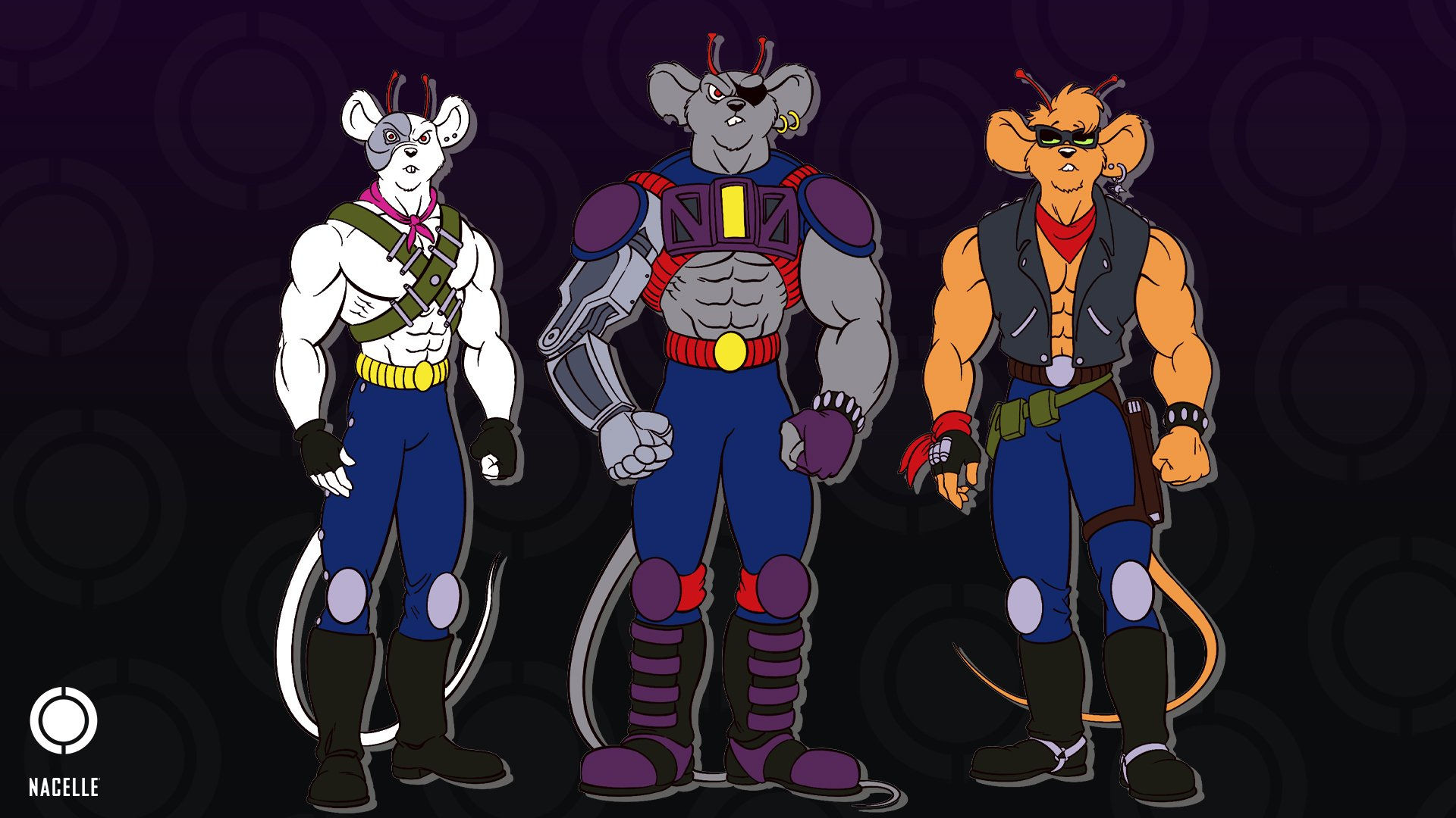 Wallpaper #DQOcYpMBpyOg8YnEVdNf362 Biker Mice from Mars is Making a Comeback as an Animated Series and Toy