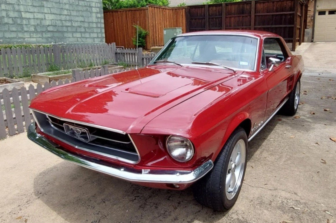 Wallpaper #uGfE7ZIBSpphPi3-LVlD134 For Sale 1967 Ford Mustang Coupe Red Modified 289ci V8 3 Speed