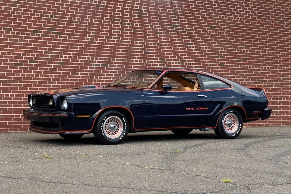 Wallpaper #zrhg1pIBJvJKYCmE592w105 For Sale 1978 Ford Mustang Ii King Cobra Dark Midnight Blue 302ci V8