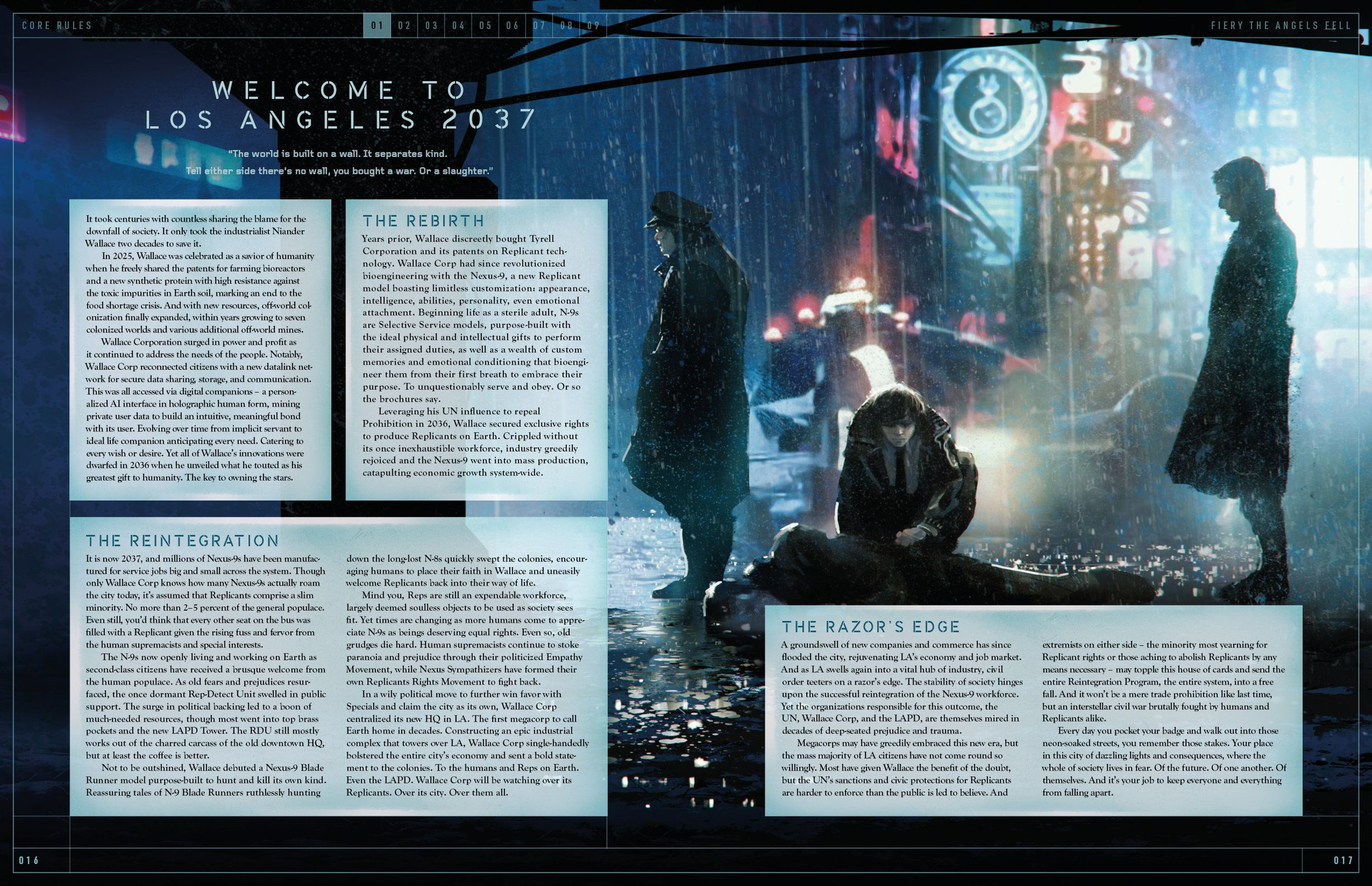 Wallpaper #zUKvPZMBOBpx0NhmJcX9319 Blade Runner the Roleplaying Game Set for December 13 Release Mp3s Npcs