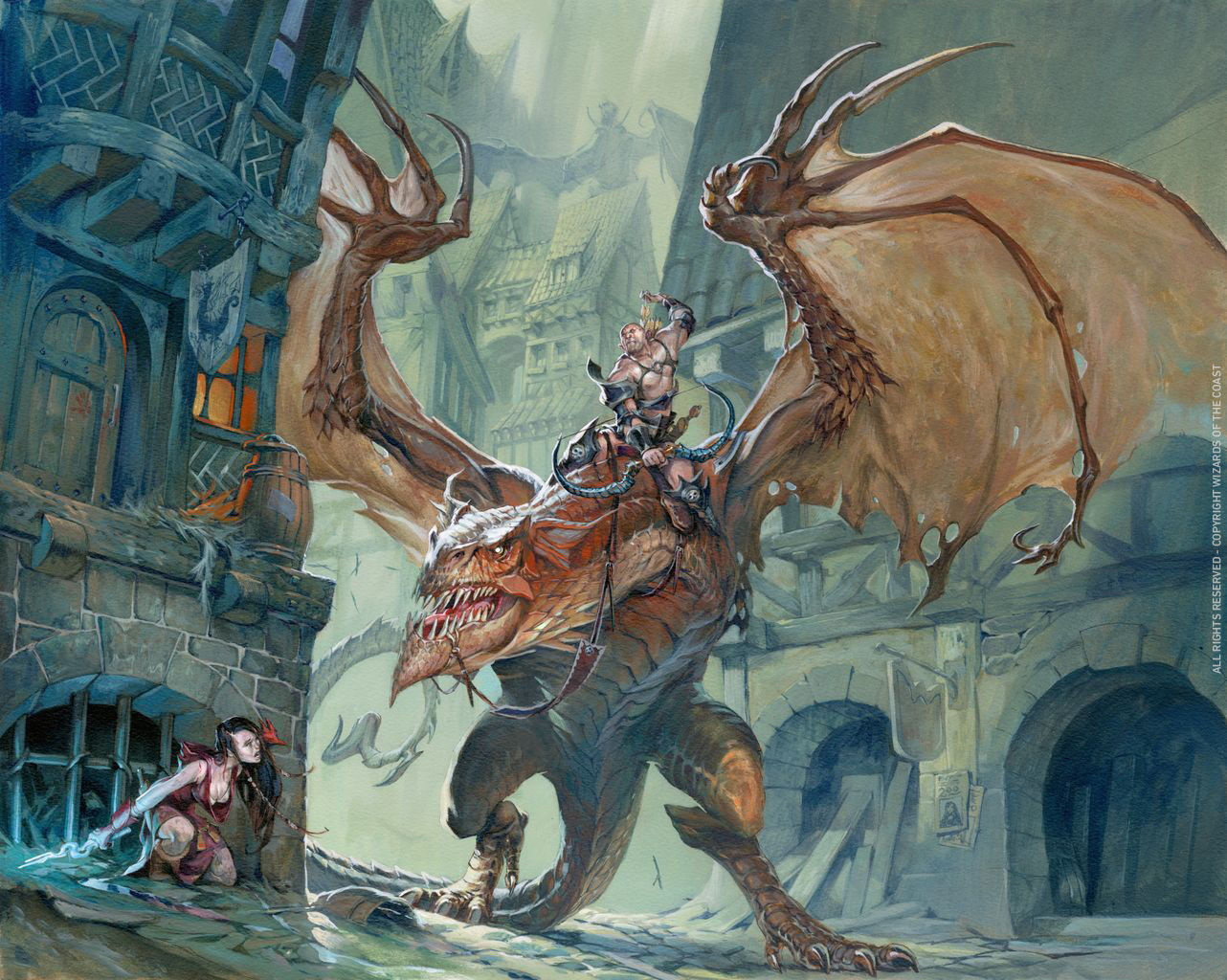 Wallpaper #6WeyDJMBSpphPi3-DN-t238 Dungeons and Dragons Jesper Ejsing Illustration