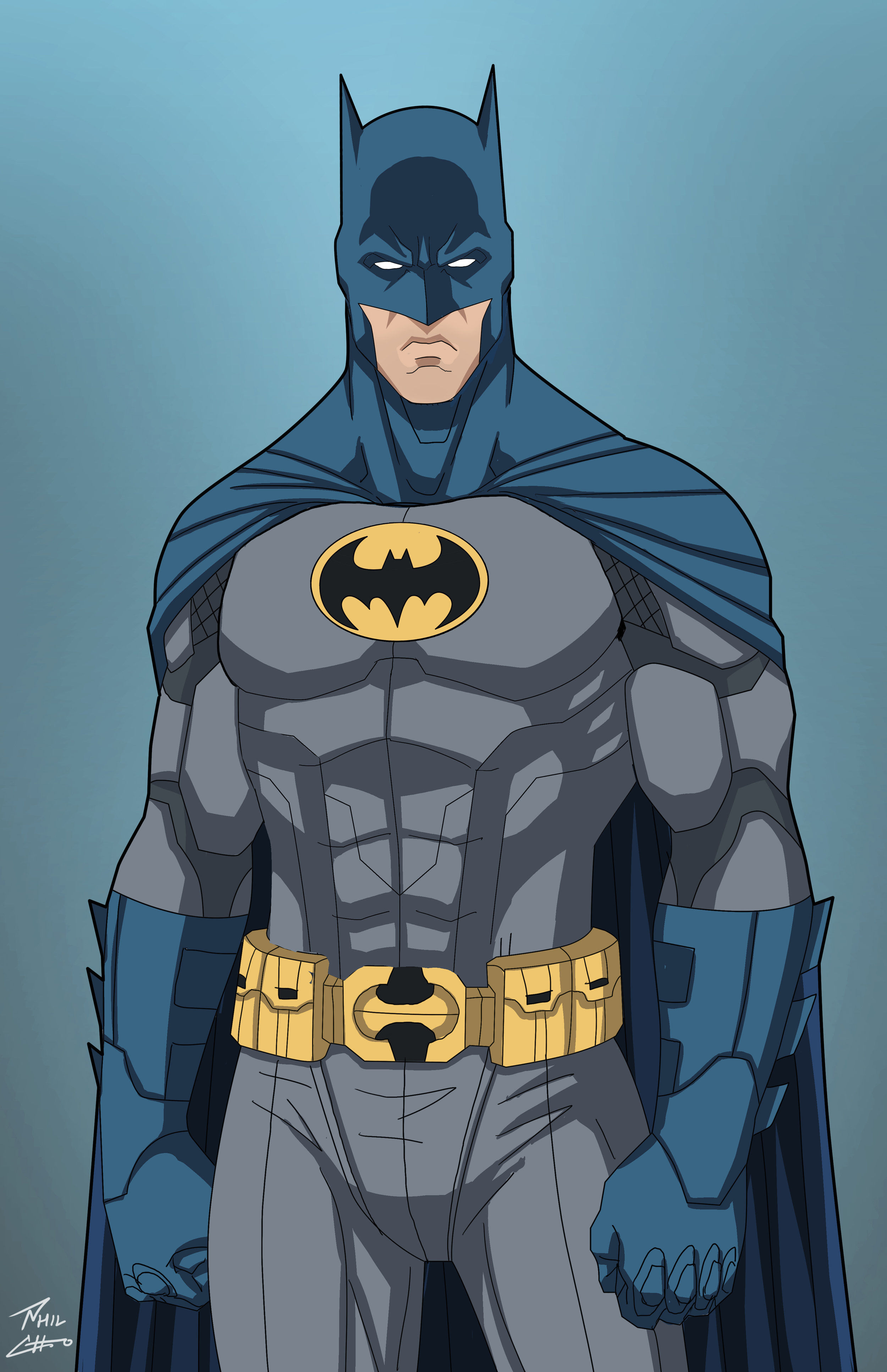 Wallpaper #B98DD Batman Commissions Phil Cho