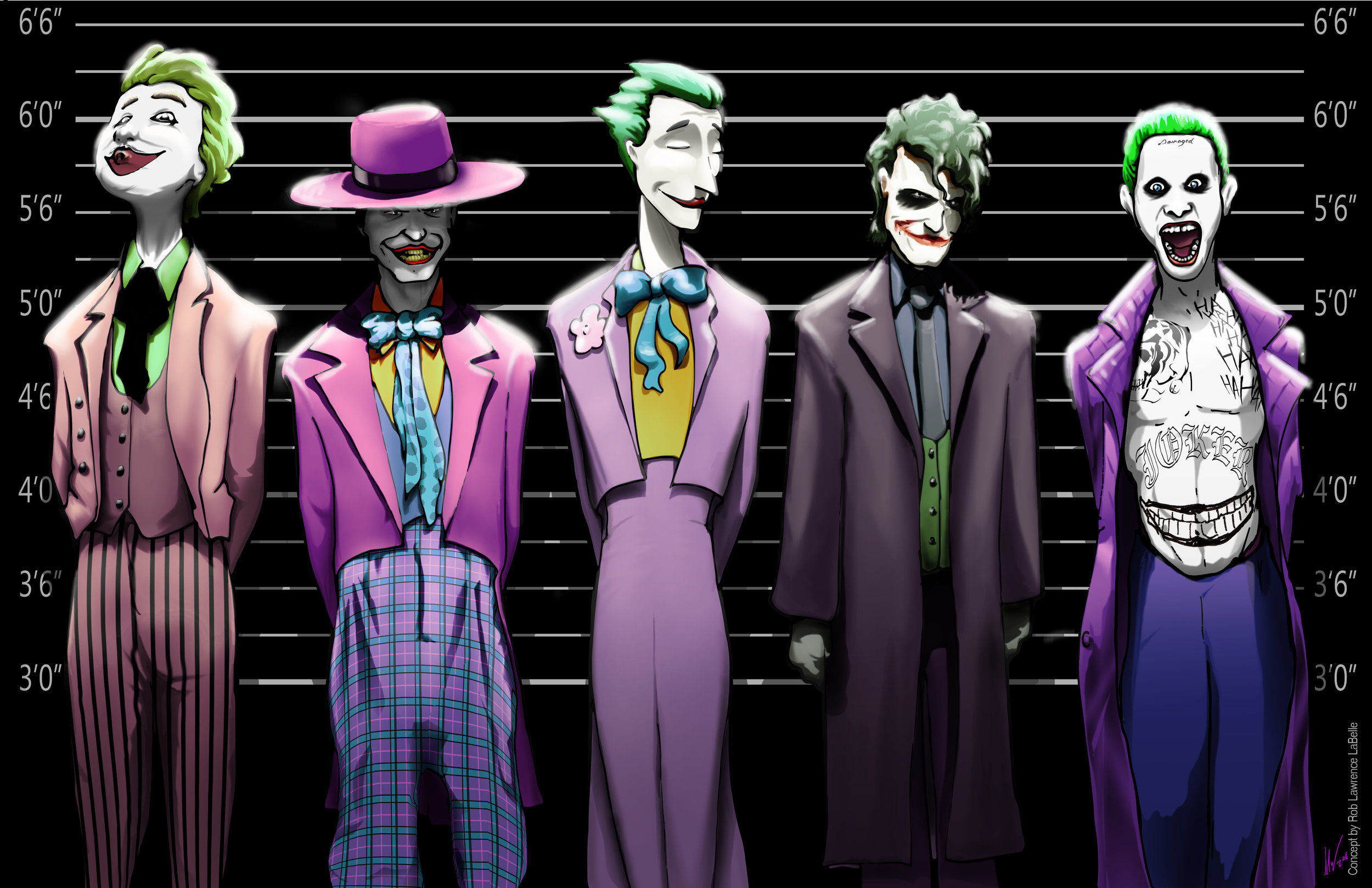 Wallpaper #1me5_ZIBSpphPi3-UZyK11 Batman and Joker Fan Art