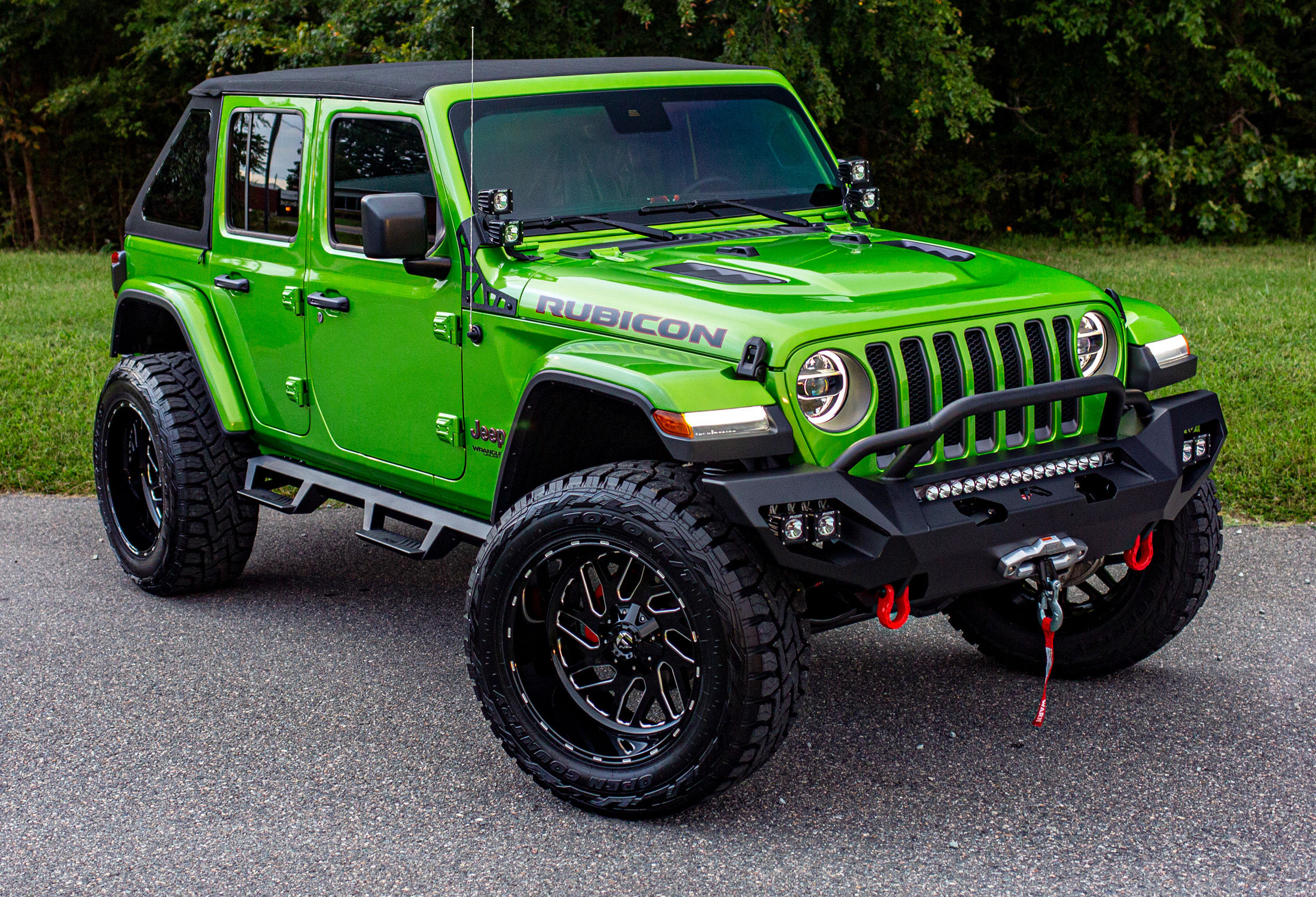 Wallpaper #5f-jZ5MB3lSXT3zUgOJq227 Jeep Rubicon Fuel Wheels Rigid Lights Dreamworks Motorsports