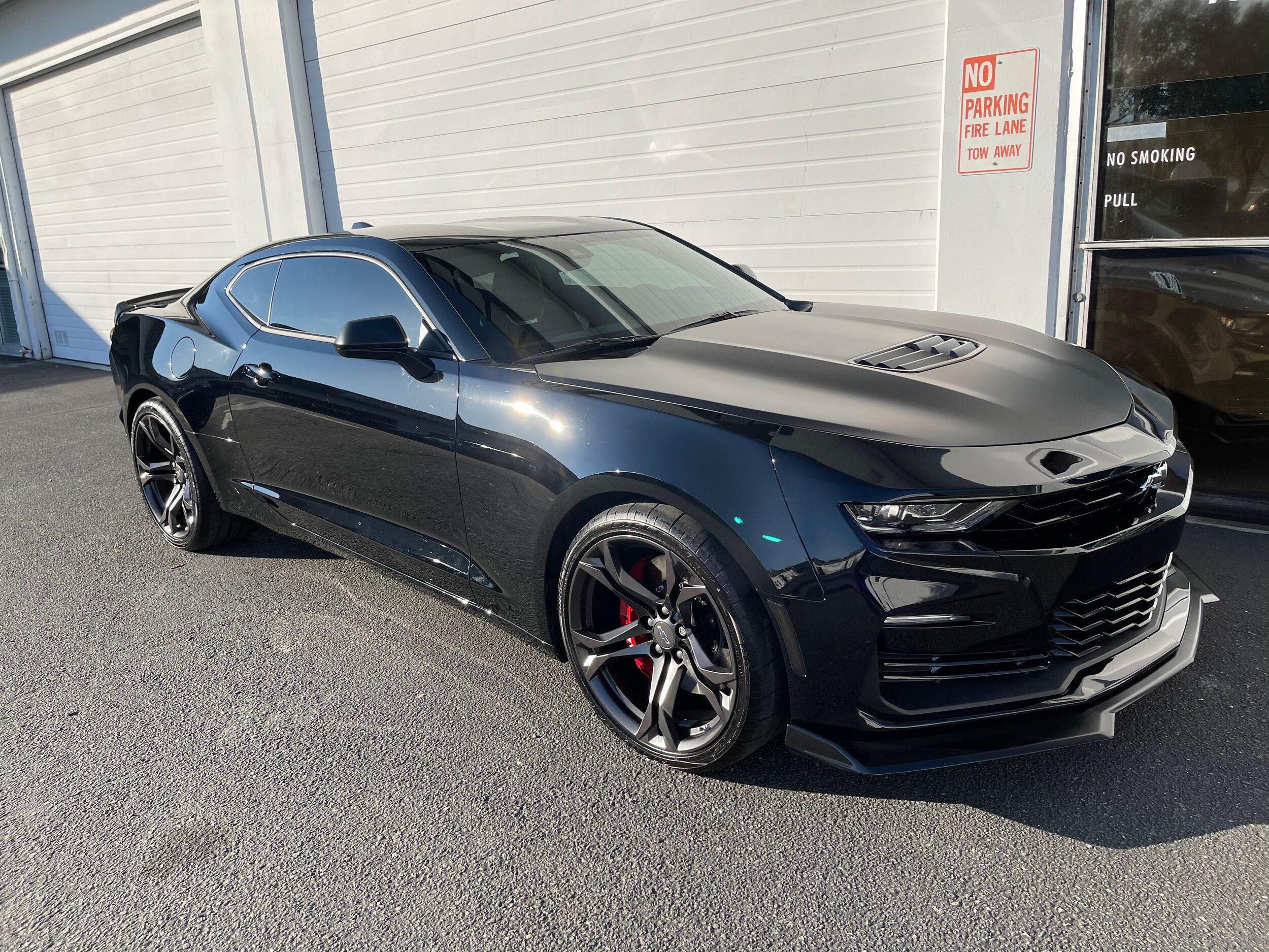 Wallpaper #geovU5MBlwTYPL18Twp043 Black Camaro Black Rims