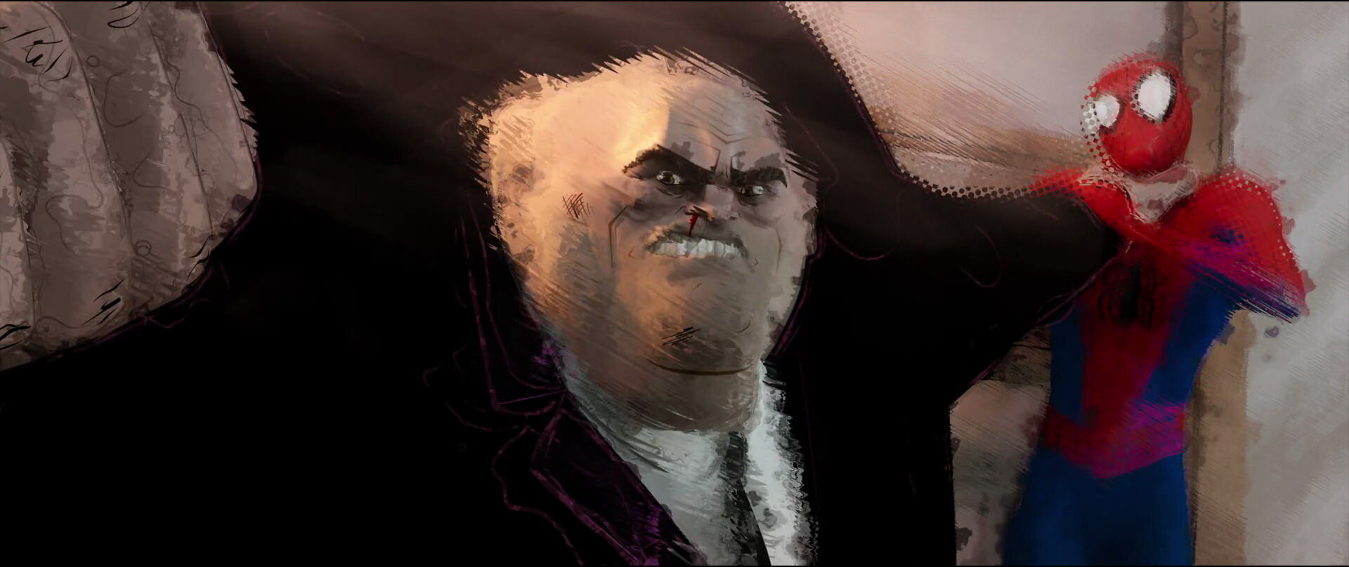 Wallpaper #Kbn23pIBJvJKYCmELggw19 Spider Man into the Spider Verse Kingpin Vvtibro
