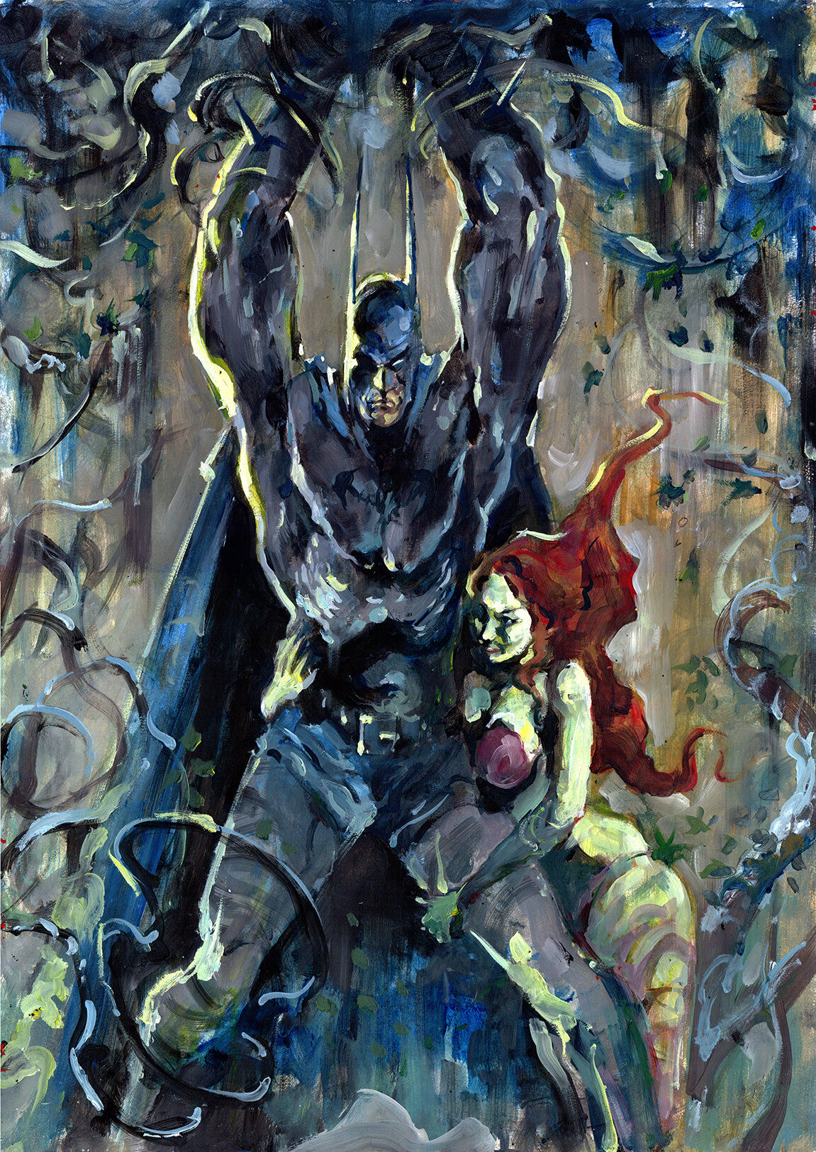 Wallpaper #WmgTGZMBSpphPi3-ABVR143 Batman Poison Ivy