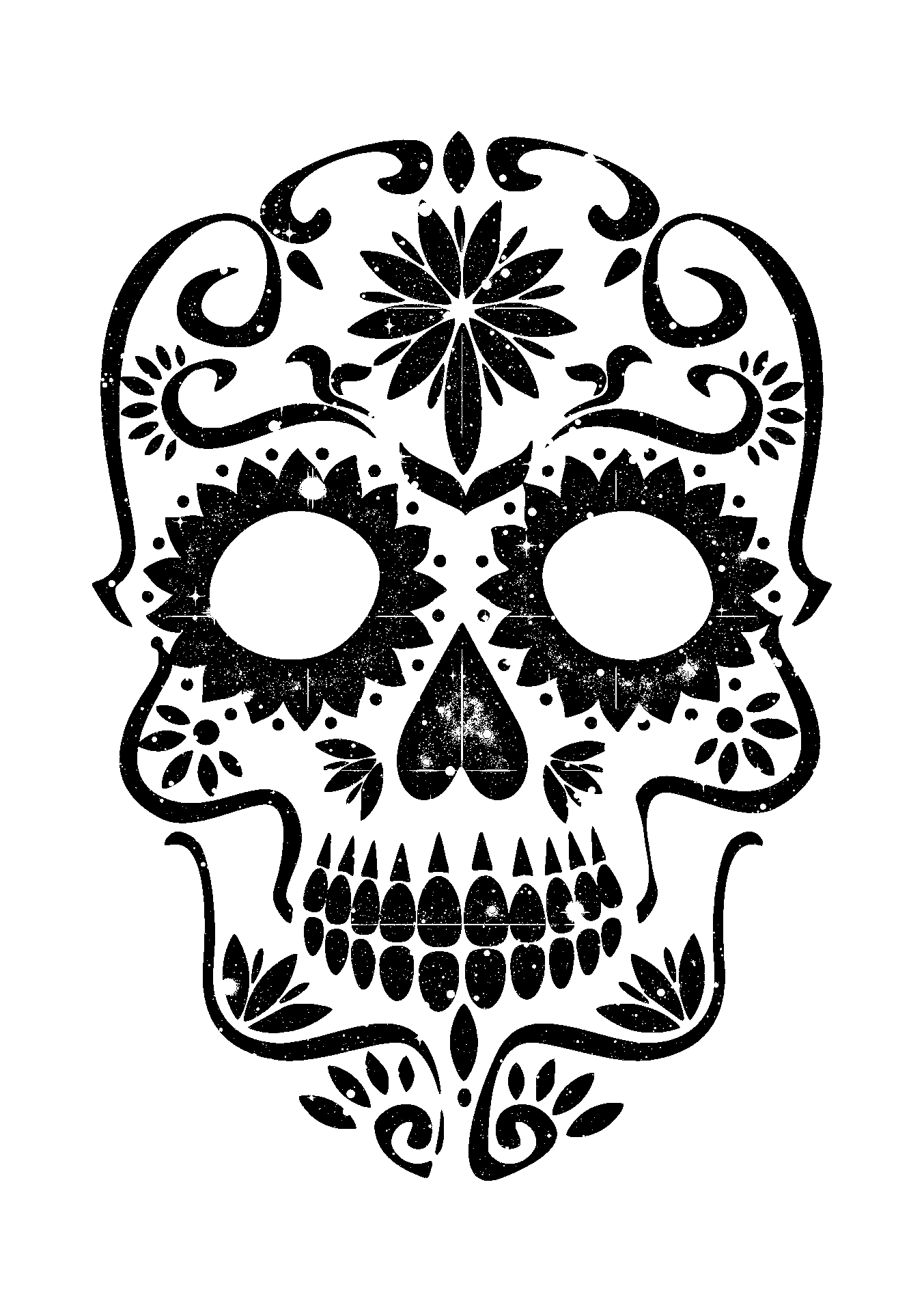 Wallpaper #zmdTDpMBSpphPi3-C-l310 Printable Skull Stencil Customize and Print