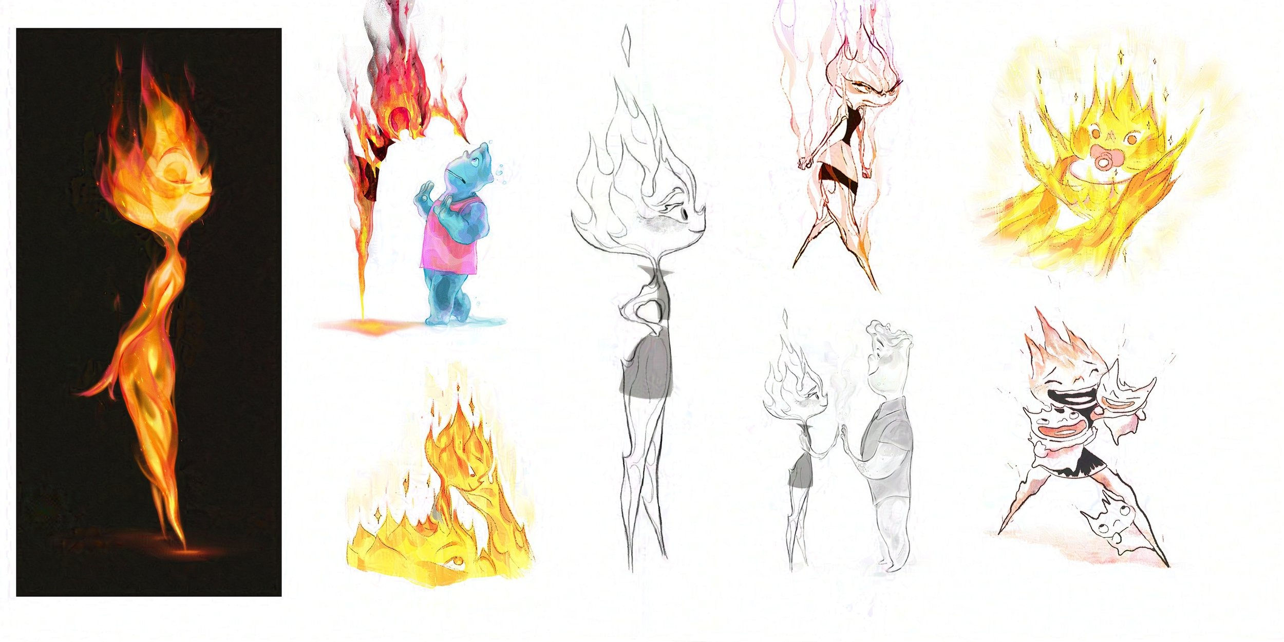 Wallpaper #8mfKDpMBSpphPi3-Qevh19 Ember Elemental Concept Art Association