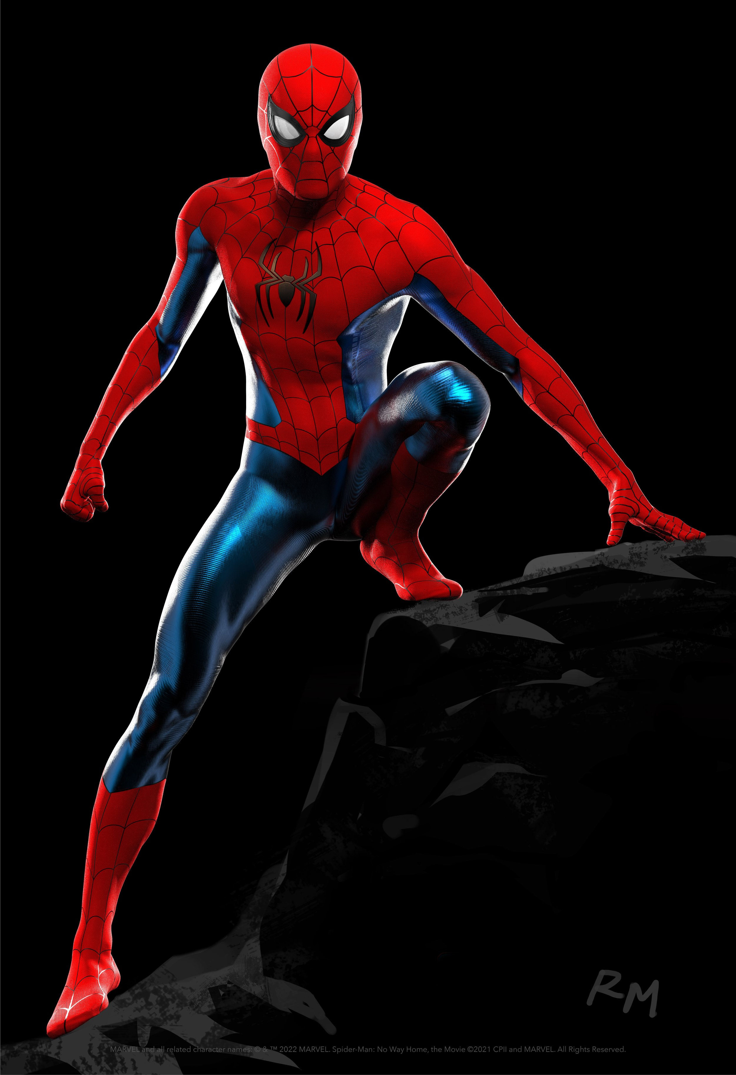 Wallpaper #9zUOkZcBk_lpvpalOJJ238 Spider Man Final Suit Spider Man No Way Home Concept Art Association