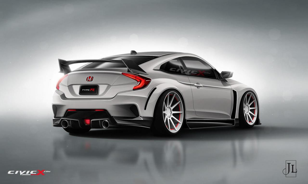 Wallpaper #NTs_cZcBSWmA-tzpVpD-131 The Next Generation Honda Civic Type R Rendered Motor Exclusive