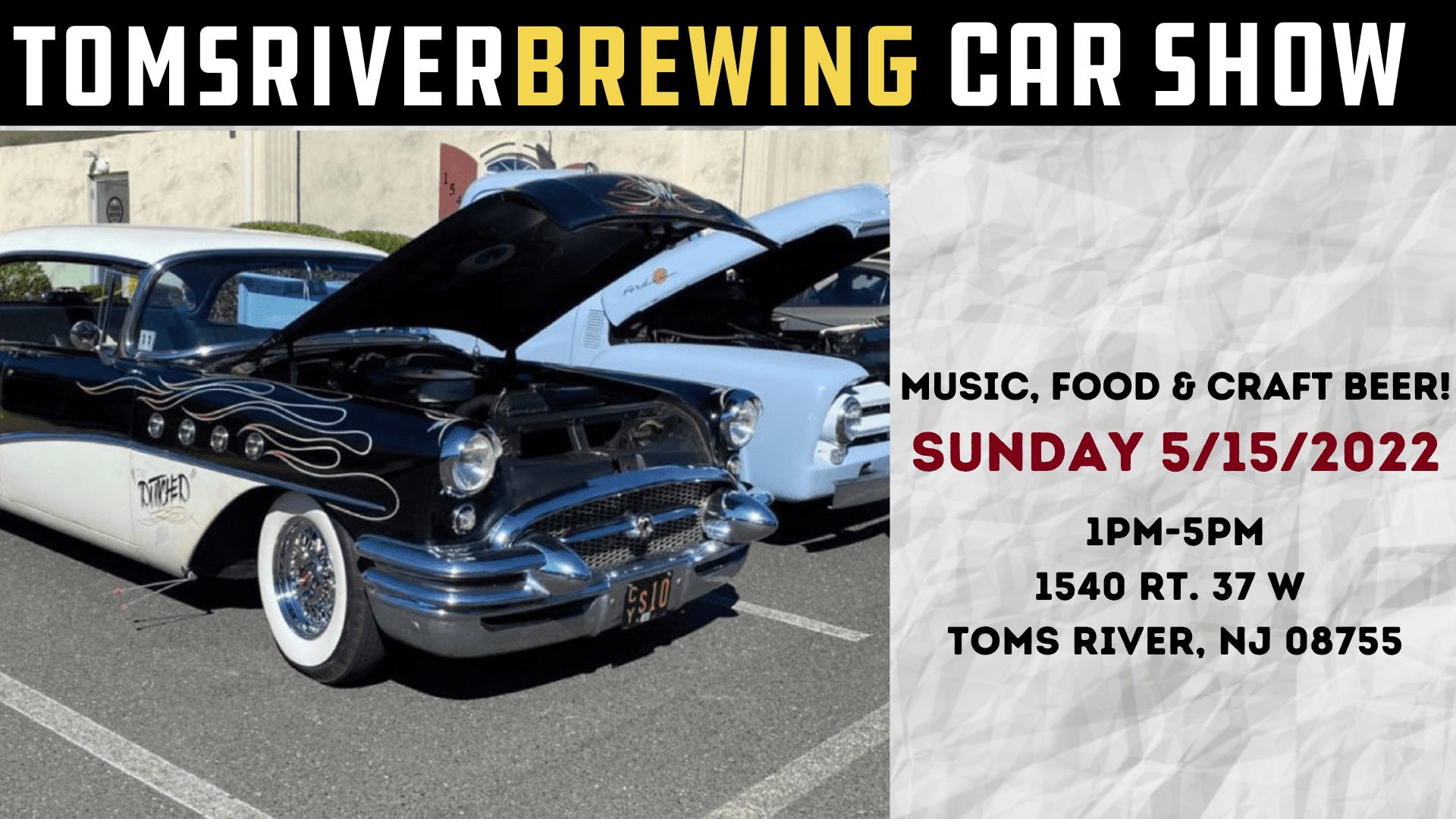 Wallpaper #JGfCC5MBSpphPi3-8dv2413 Car Show at Toms River Brewing Njcb Your Resource for Beer in New