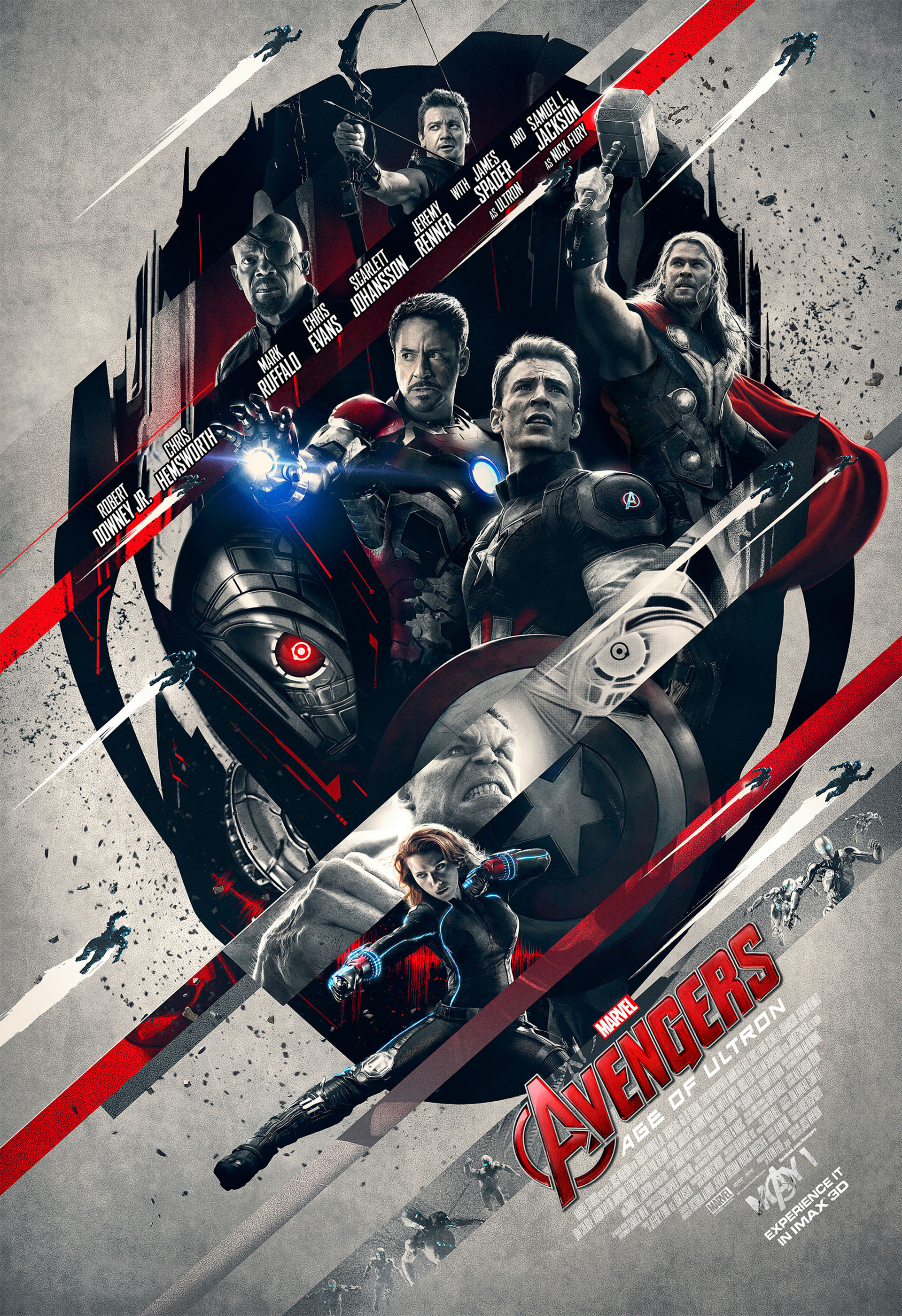 Wallpaper #QmenApMBSpphPi3-VLA459 Choose One of Four Avengers Age of Ultron Imax Posters