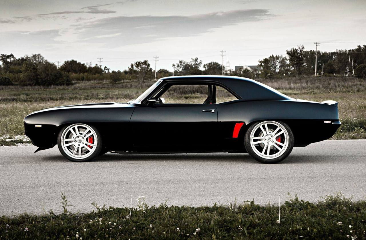 Wallpaper #cABu7I4BSdW8dNou4RTP56 Custom Chevrolet Camaro 1969 USA American Muscle Cars
