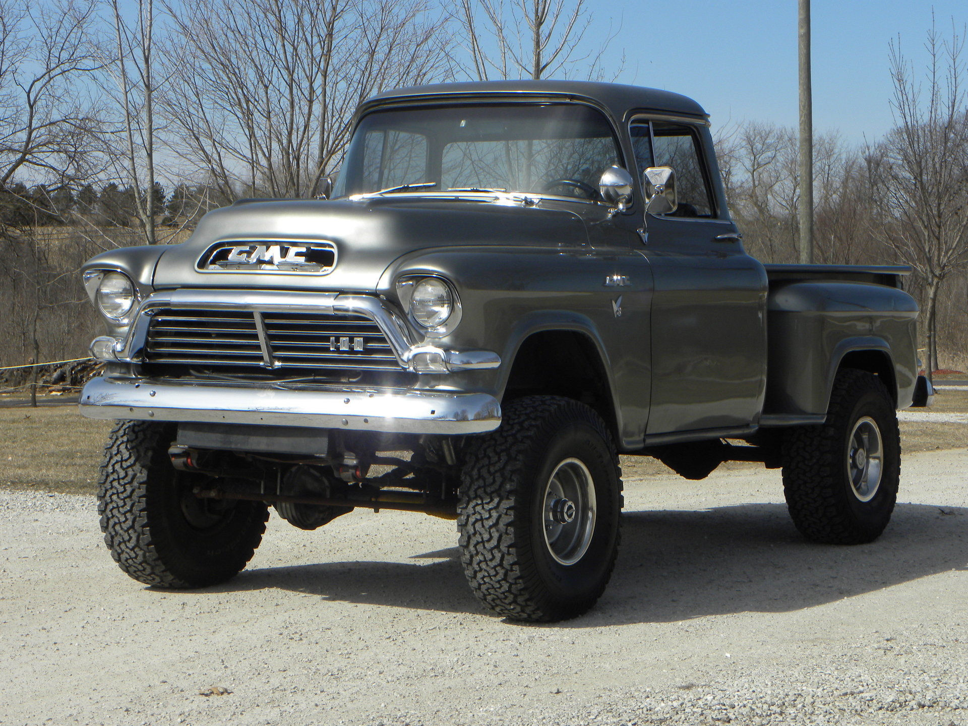 Wallpaper #RnQ0w44B_8f4nGFa5nDv52 1957 Gmc 4x4 Truck for Sale 83735 Mcg