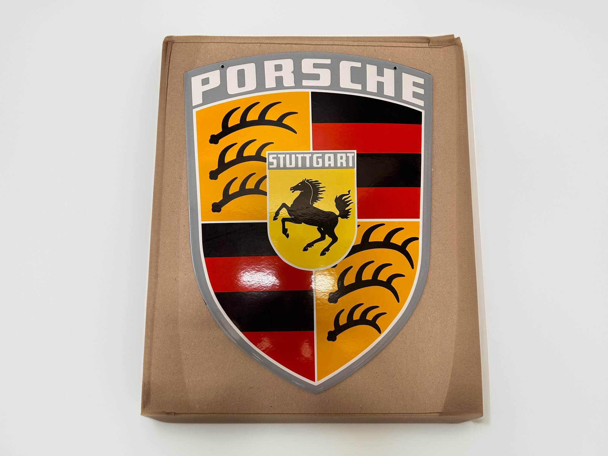 Wallpaper #Vc6CJZMB71dOy6JZRBQr216 Enamel Porsche Dealership Crest Pcarmarket