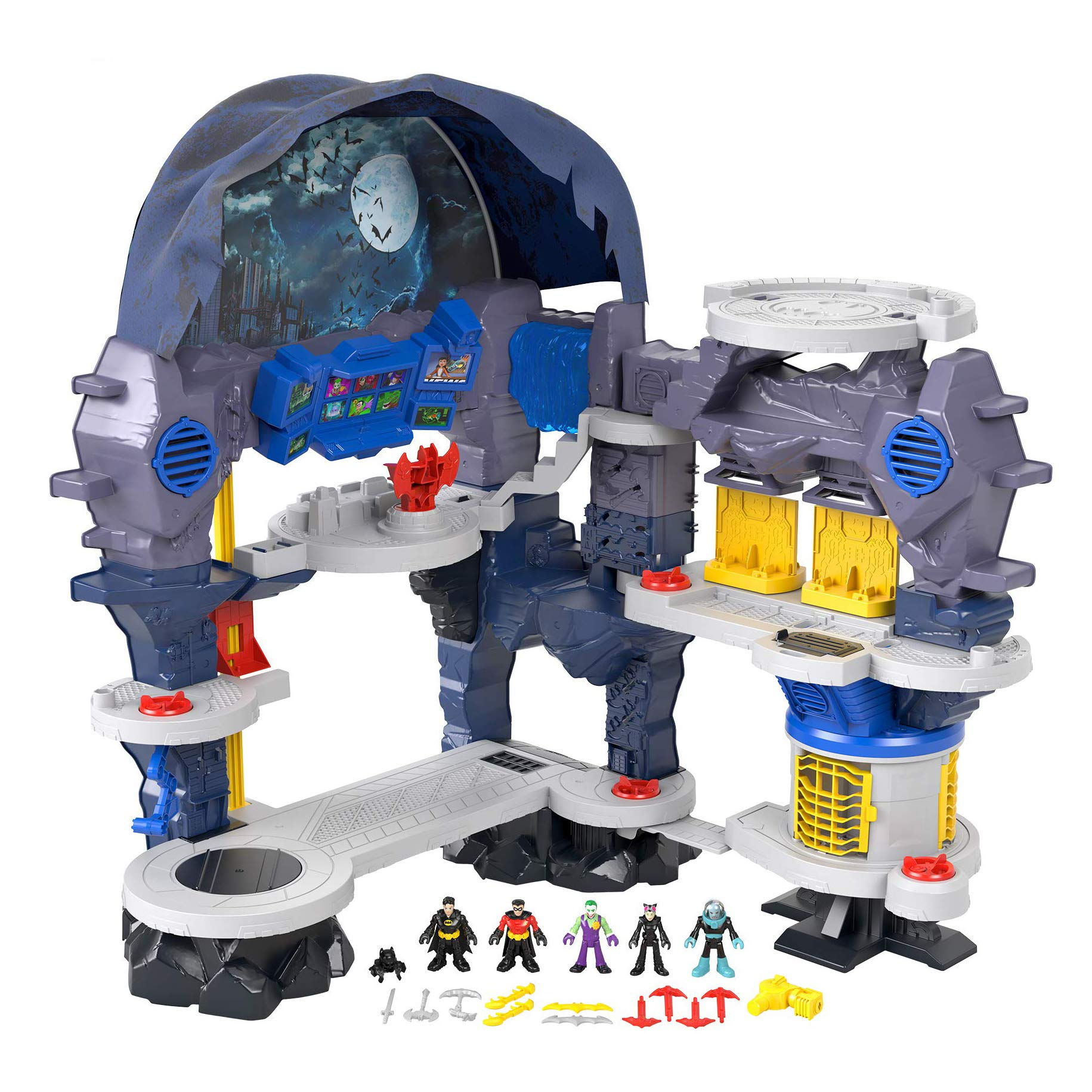 Wallpaper #TKWqN5MBVBiSkHCa5Yyv124 Mua Fisher Price Imaginext DC Super Friends Super Surround Batcave