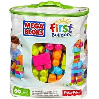 Wallpaper #634d6 Mega Bloks First Builders Big Building Bag with Big Building Blocks