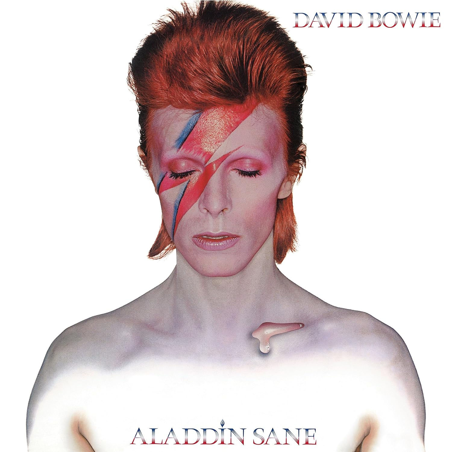 Wallpaper #7030a Aladdin Sane De David Bowie Cd Chez Libertemusic Ref123255141