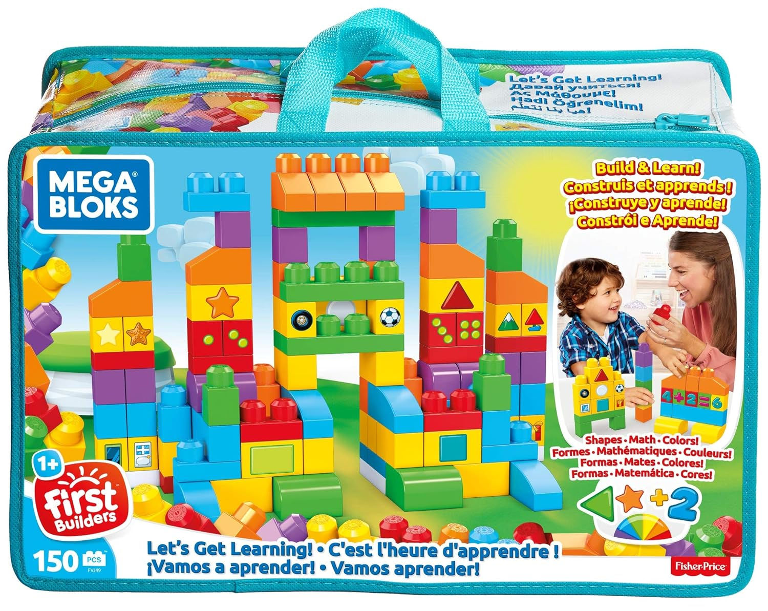 Wallpaper #634d6 Mega Bloks First Builders Big Building Bag with Big Building Blocks