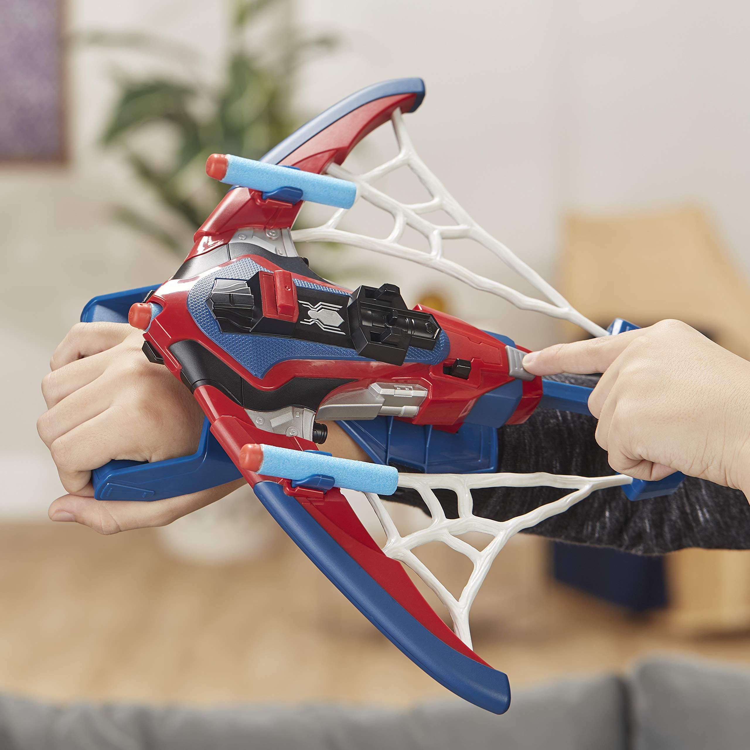 Wallpaper #Z_TCOpMBKFX8bn3rkXlB210 Spider Man Web Shots Spiderbolt Nerf Powered Blaster Toy for Kids Ages