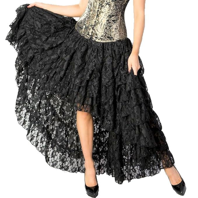 Wallpaper #_bmH3pIBJvJKYCmESQX0341 Steampunk Skirts Bustle Skirts Lace Skirts Ruffle Skirts