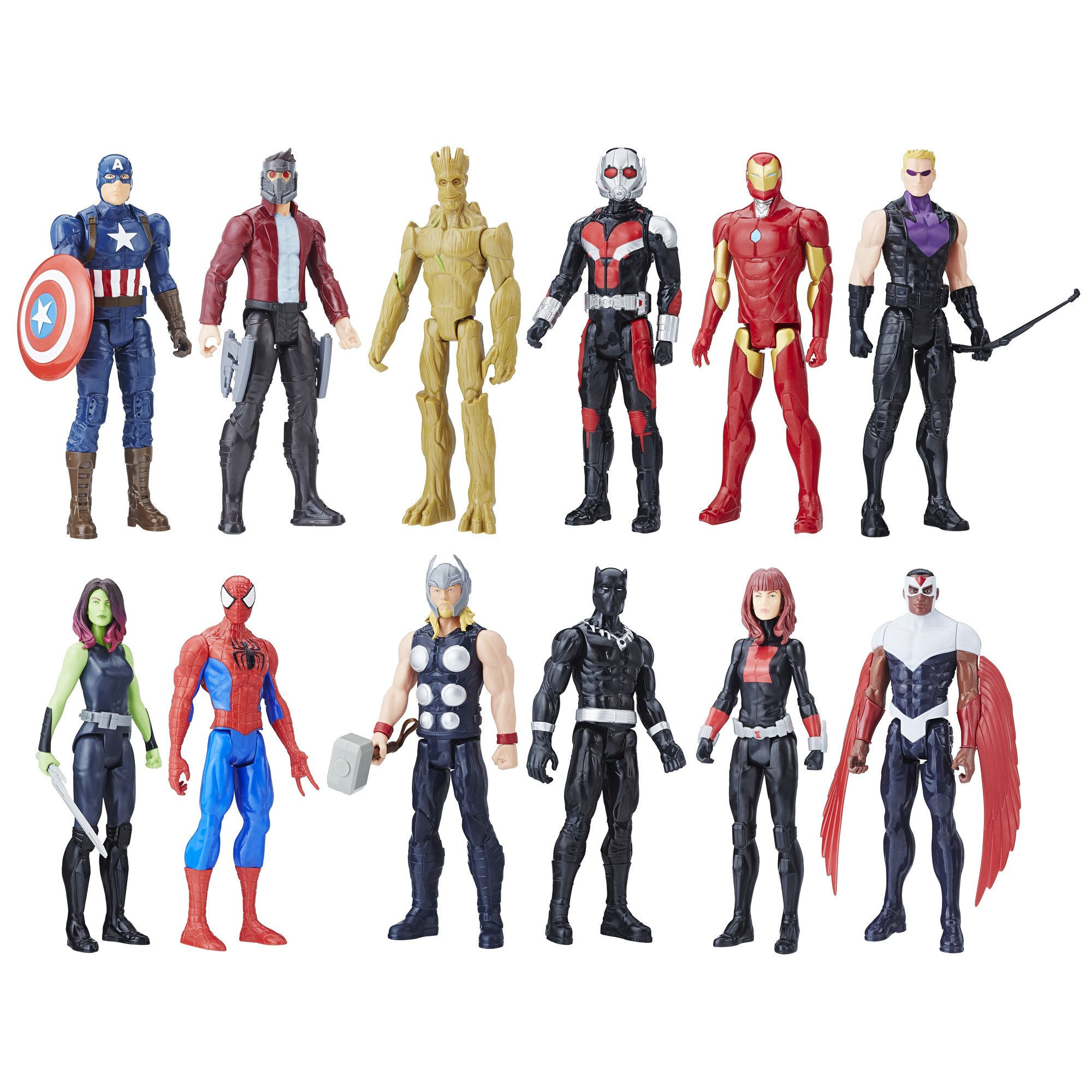 Wallpaper #ffd21 Marvel Avengers Titan Hero Series Blast Gear Captain America Action Figure