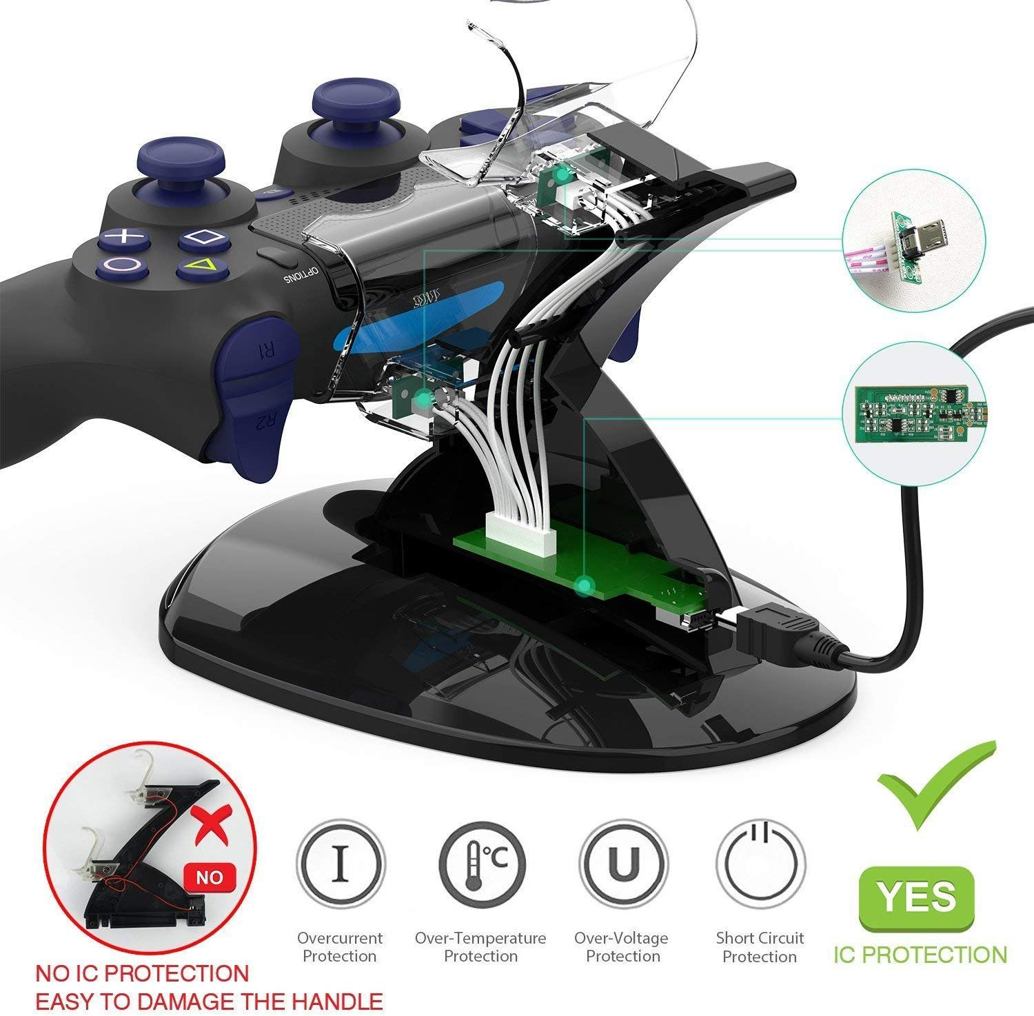 Wallpaper #tmjAG5MBSpphPi3-gSCS317 PS4 Controller Charger Y Team Playstation 4 PS4 Ps4 Pro PS4 Slim