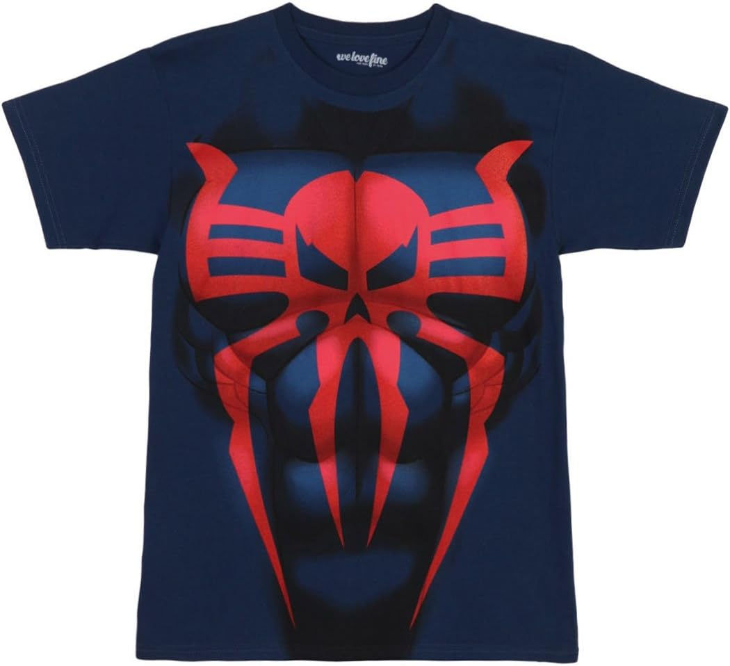 Wallpaper #ehmKE48BtGB6xQ78eWaN46 I Am Spider Man 2099 Costume Playera Azul Marino Amazoncommx Ropa