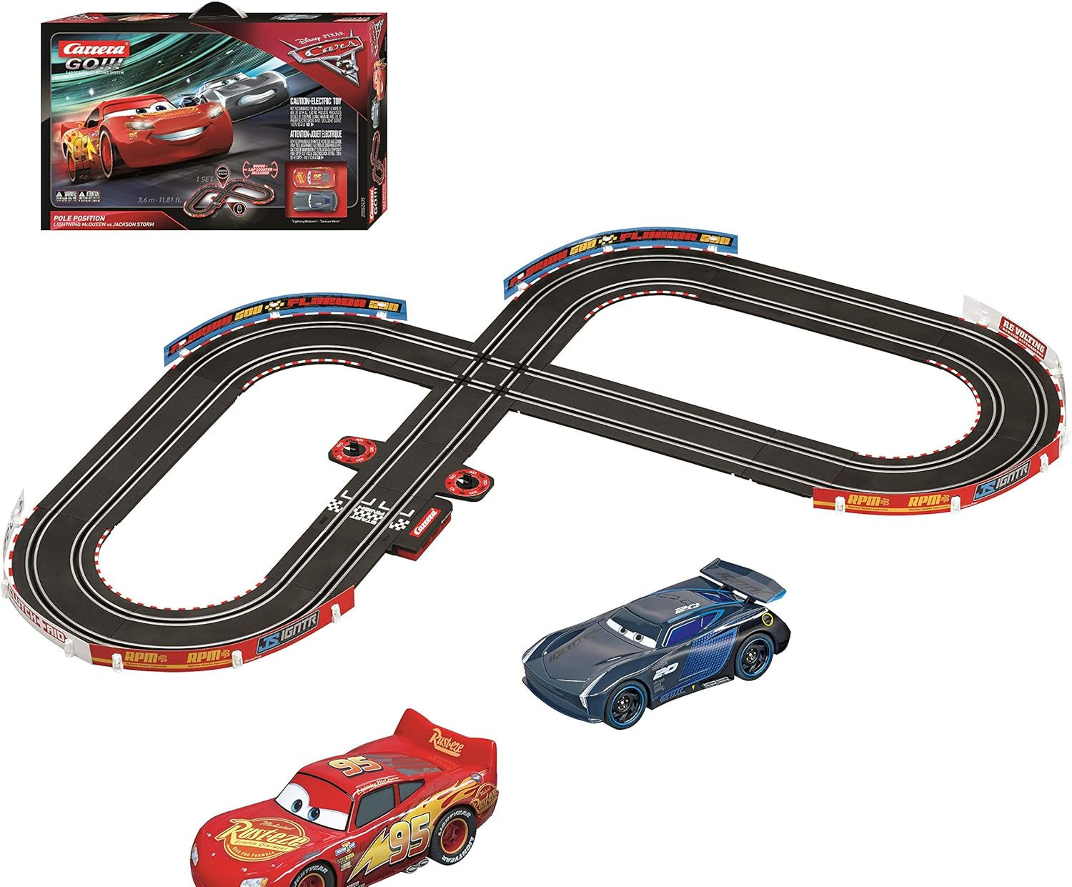 Wallpaper #1RnMM48BtGB6xQ78SZuU11 Amazoncom Carrera Go Disney Pixar Cars 3 Pole Position Slot Car Race