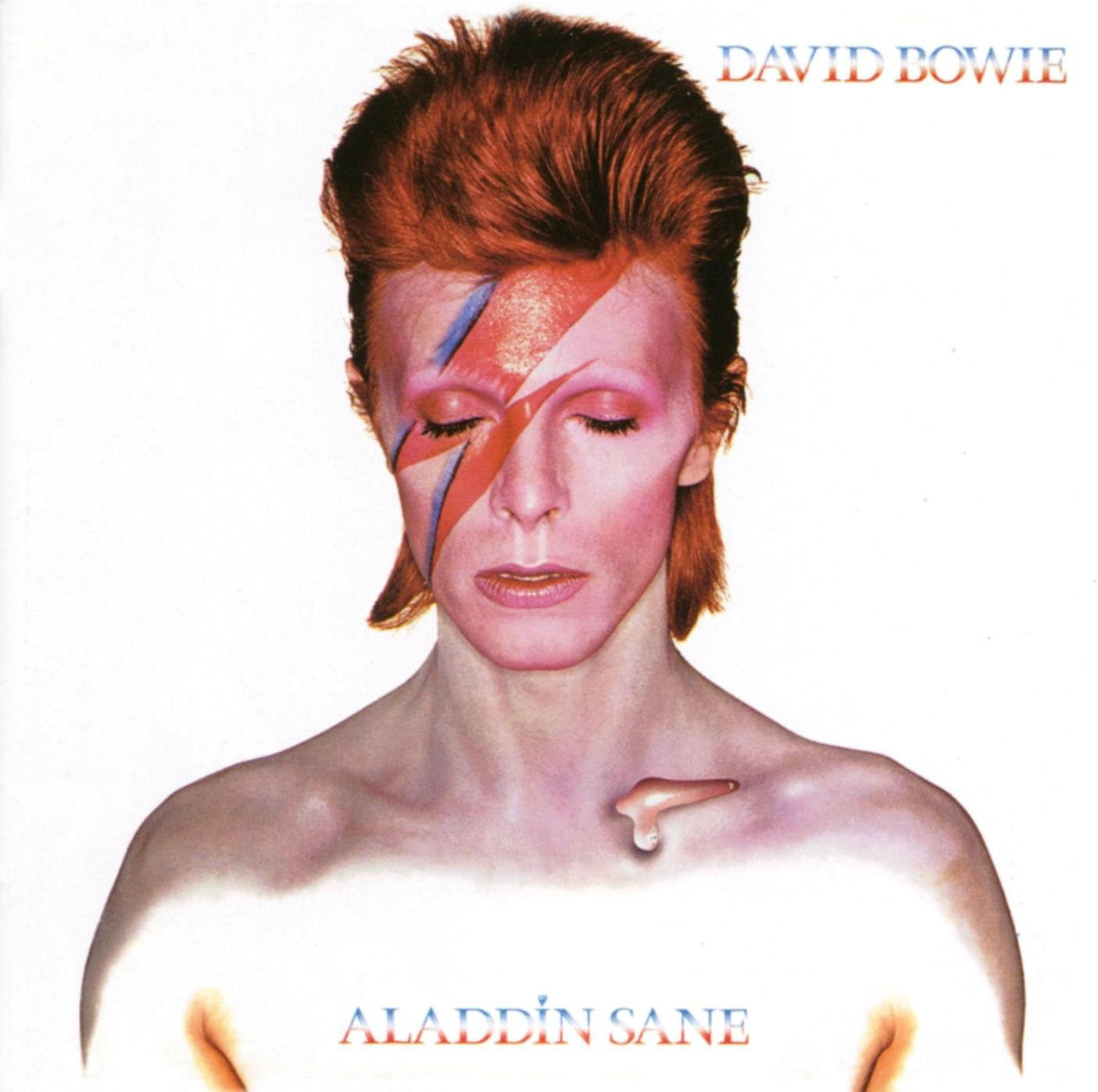 Wallpaper #7030a Aladdin Sane De David Bowie Cd Chez Libertemusic Ref123255141