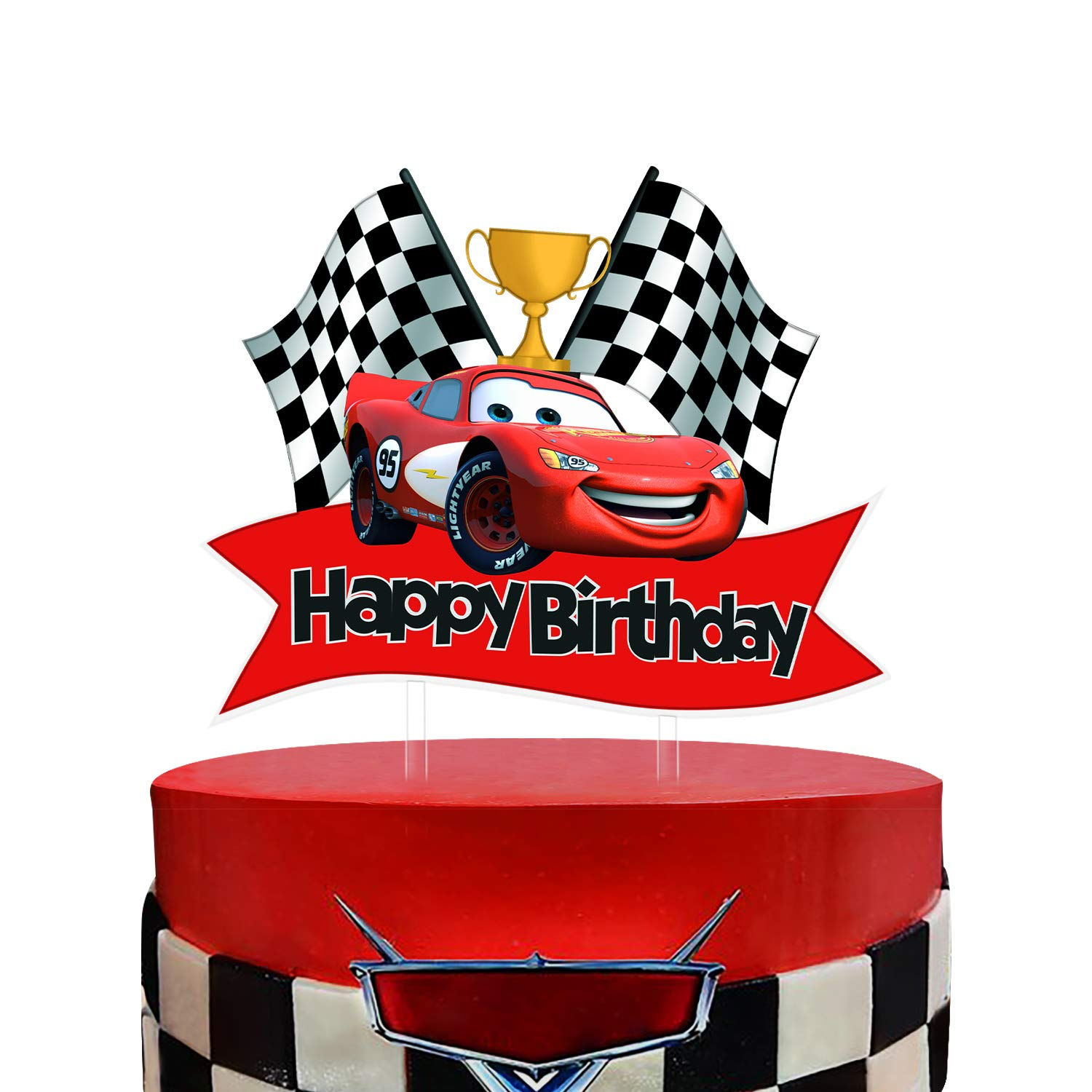 Wallpaper #02c67 Race Cupcake Topper Racecar Toppers Race Toppers Car Etsy