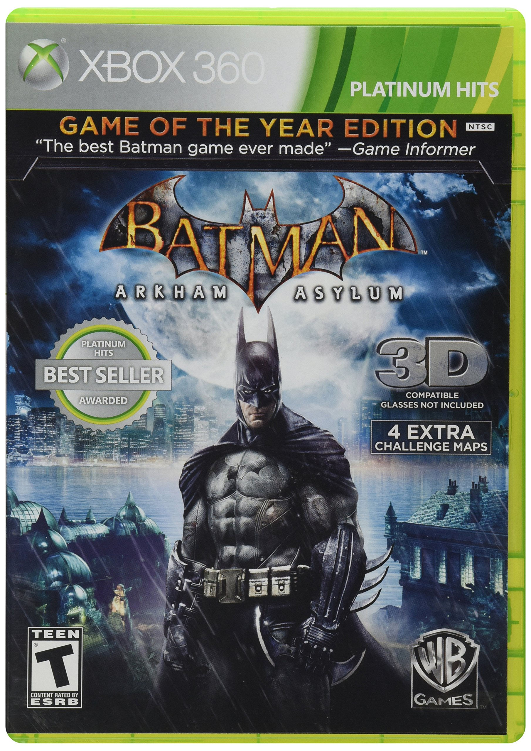 Wallpaper #cWf9-5IBSpphPi3-dZa510 Batman Arkham Asylum Game of the Year Edition Platinum Hits Xbox