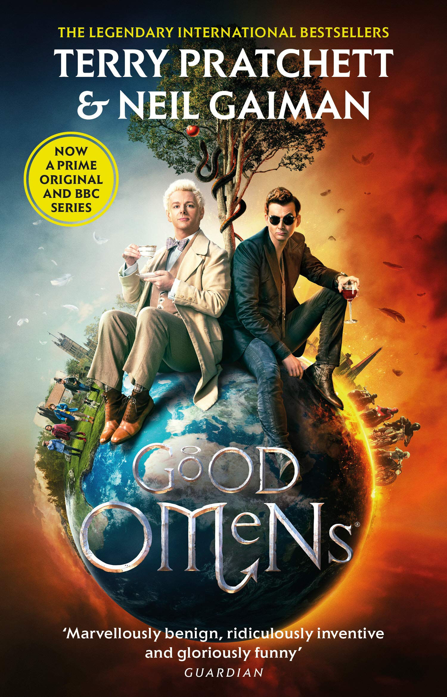 Wallpaper #7GfOA5MBSpphPi3-UbSW117 All Covers for Good Omens the Nice and Accurate Prophecies of Agnes