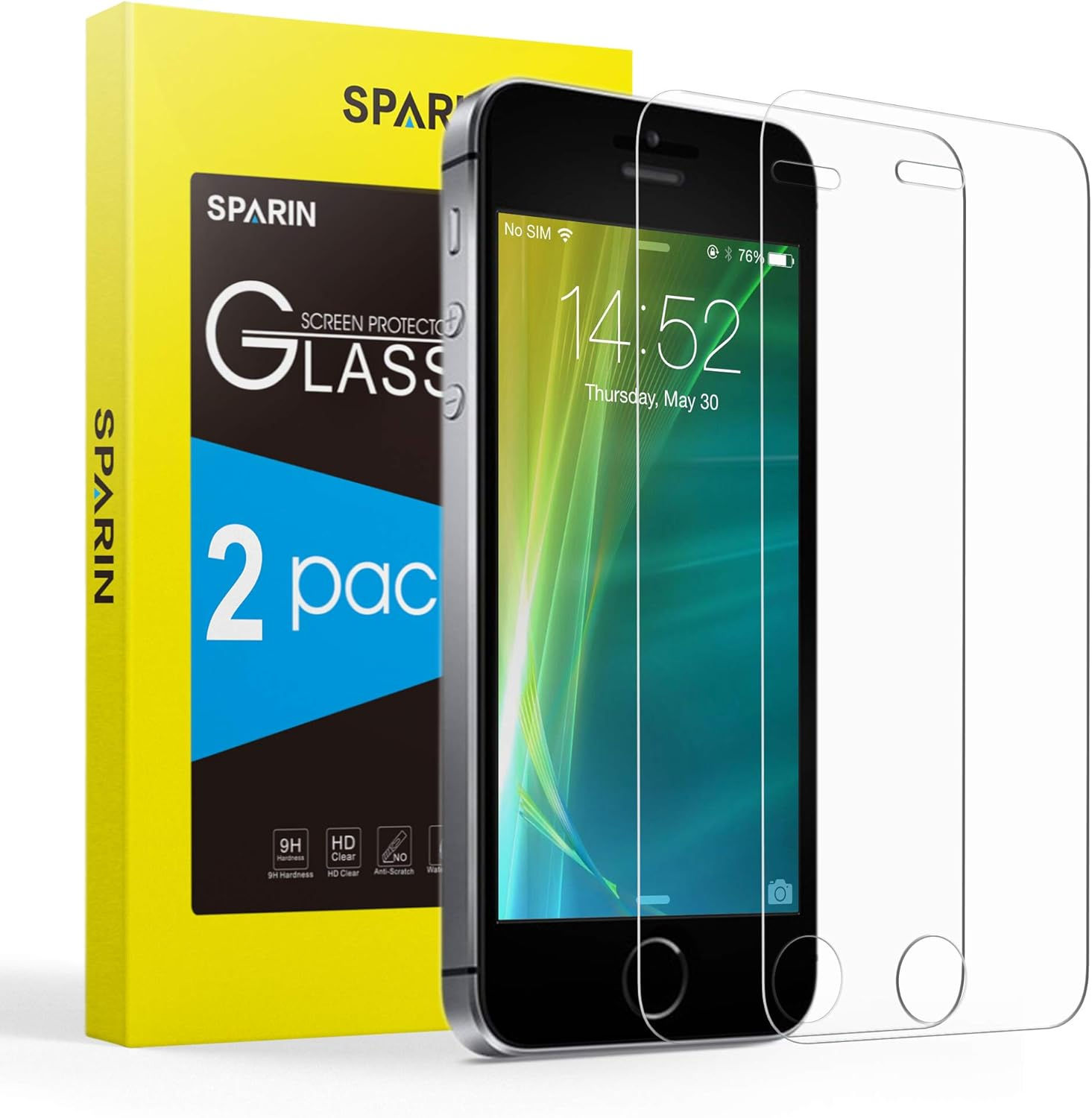 Wallpaper #sWf07JIBSpphPi3-5FU3327 Sparin 2 Pack iPhone Se Screen Protectortempered Glass Screen